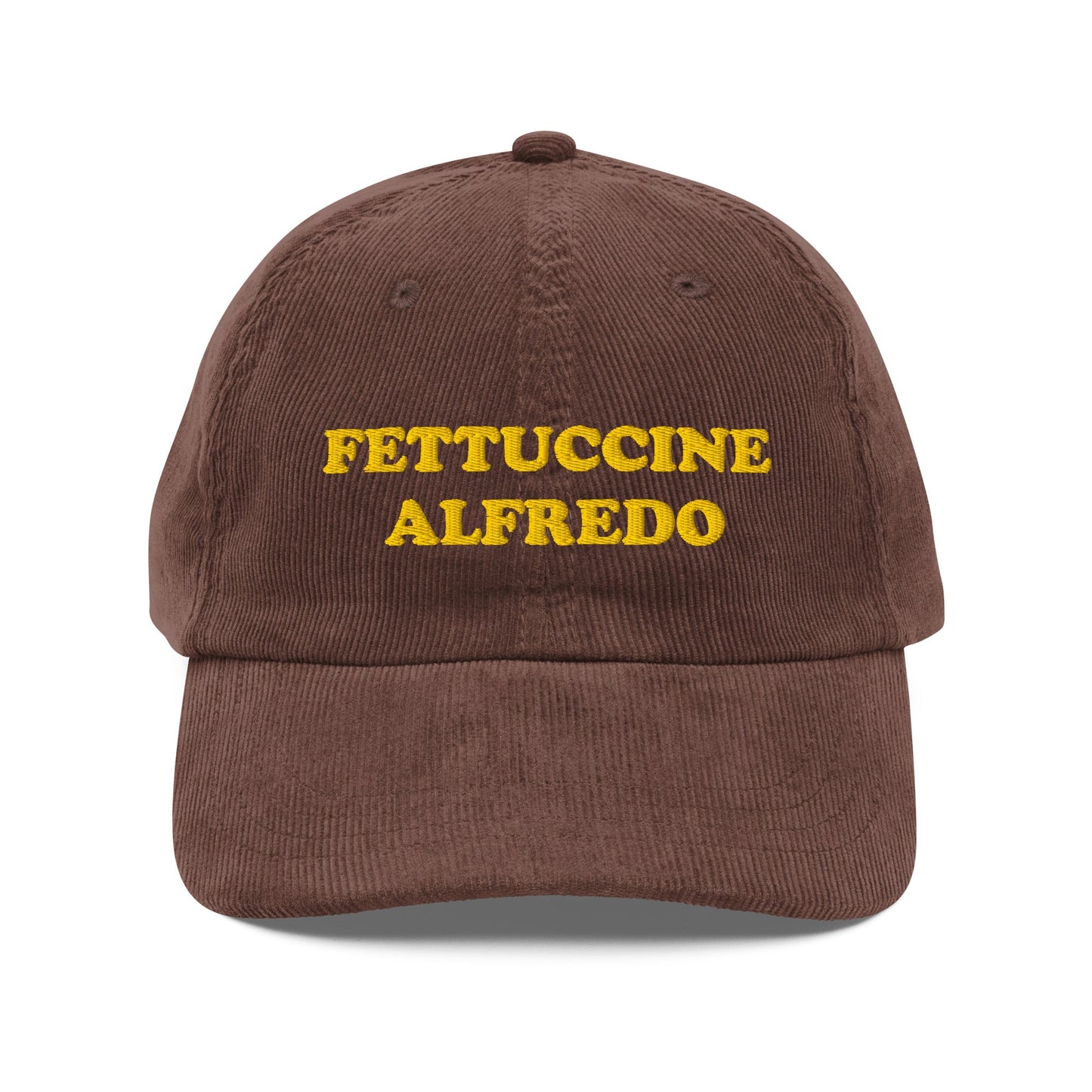 Fettuccine Alfredo Corduroy Hat - ninanush