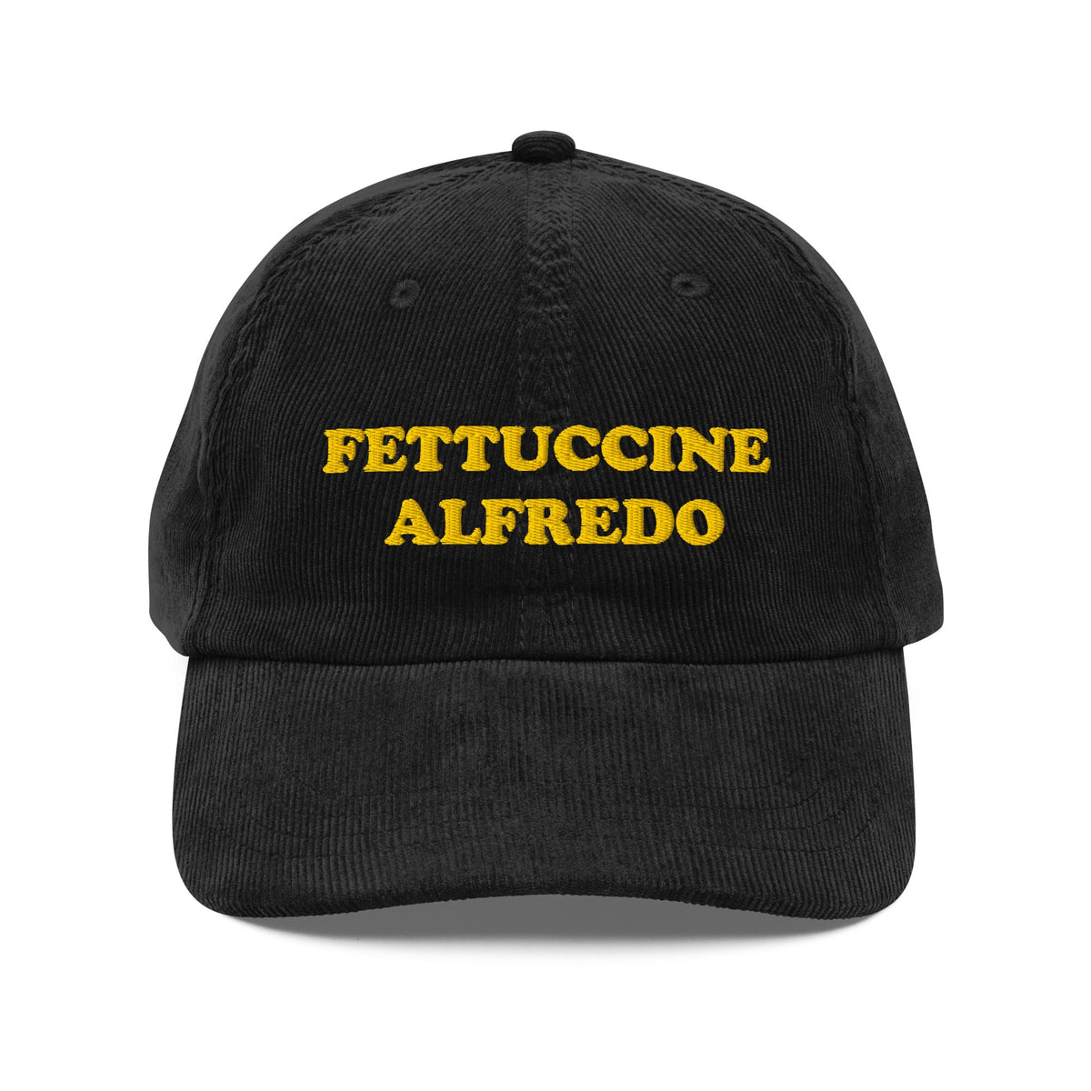 Fettuccine Alfredo Corduroy Hat - ninanush