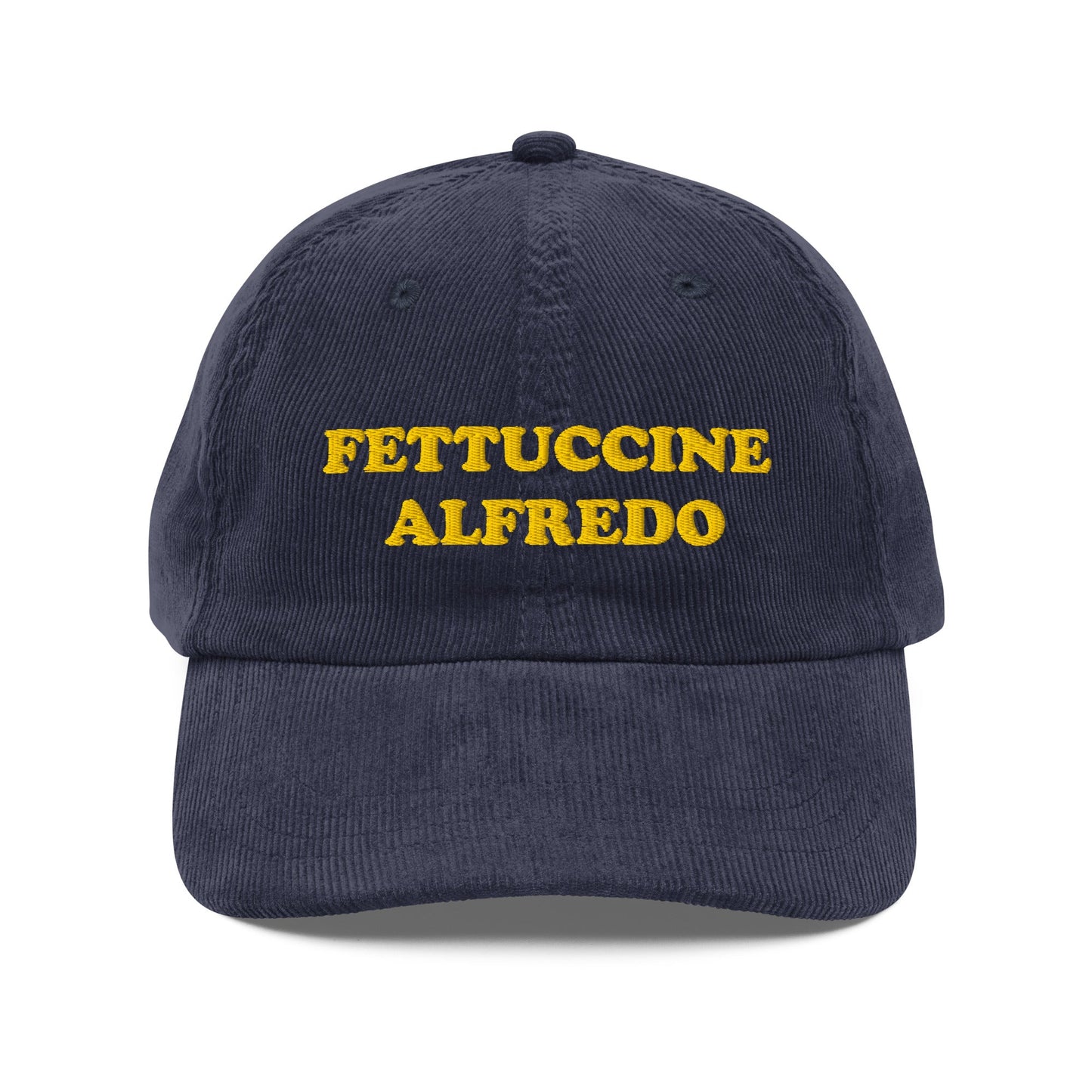 Fettuccine Alfredo Corduroy Hat - ninanush