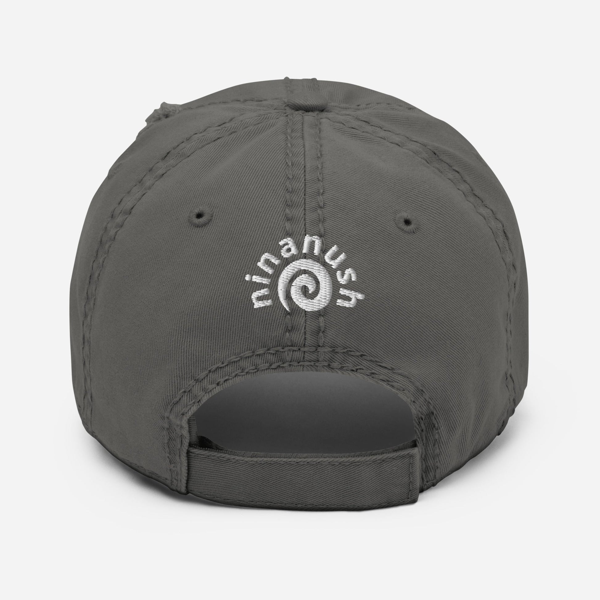 Fettuccine Alfredo Distressed Dad Hat - ninanush