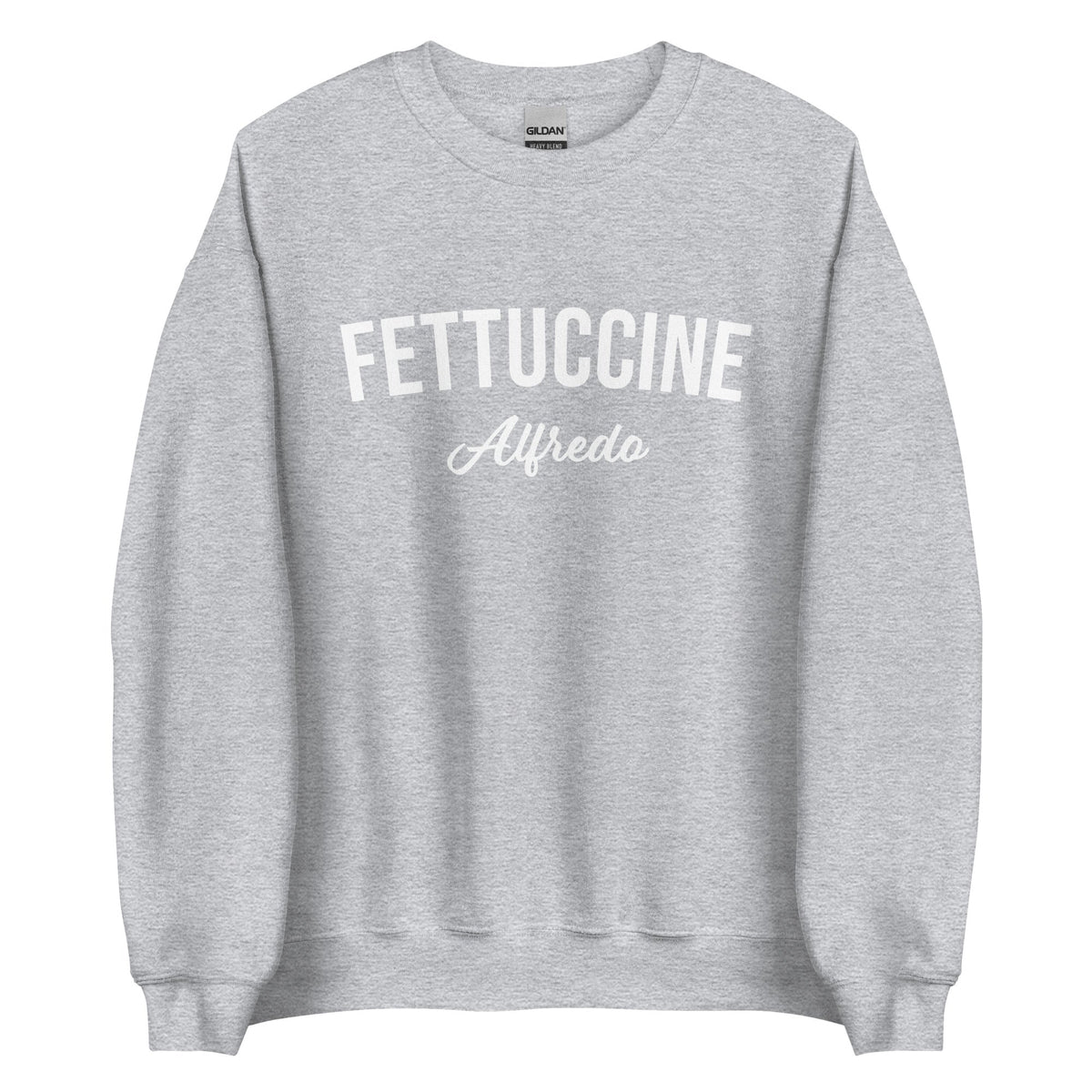 Fettuccine Alfredo Sweatshirt - Varsity Style - ninanush