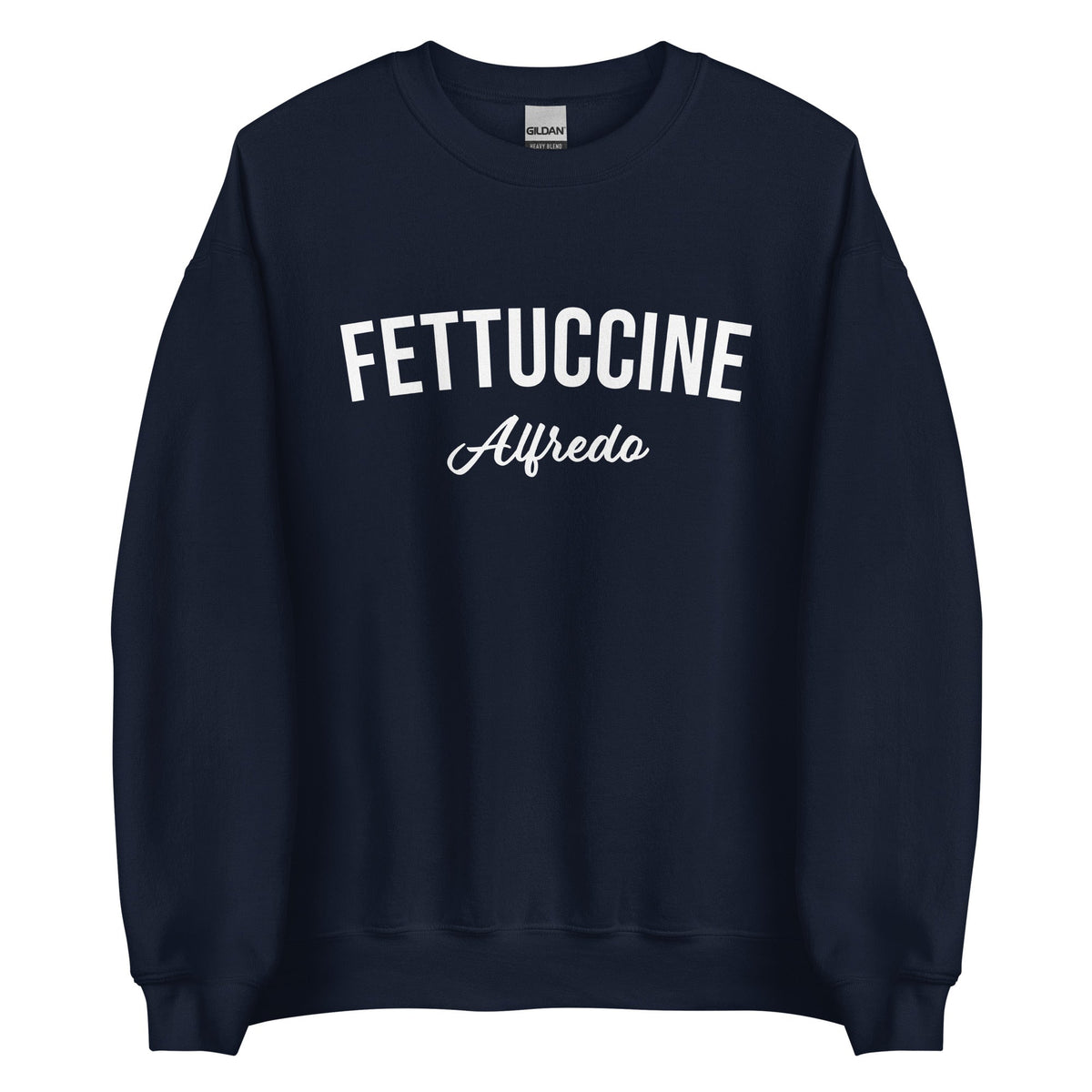 Fettuccine Alfredo Sweatshirt - Varsity Style - ninanush