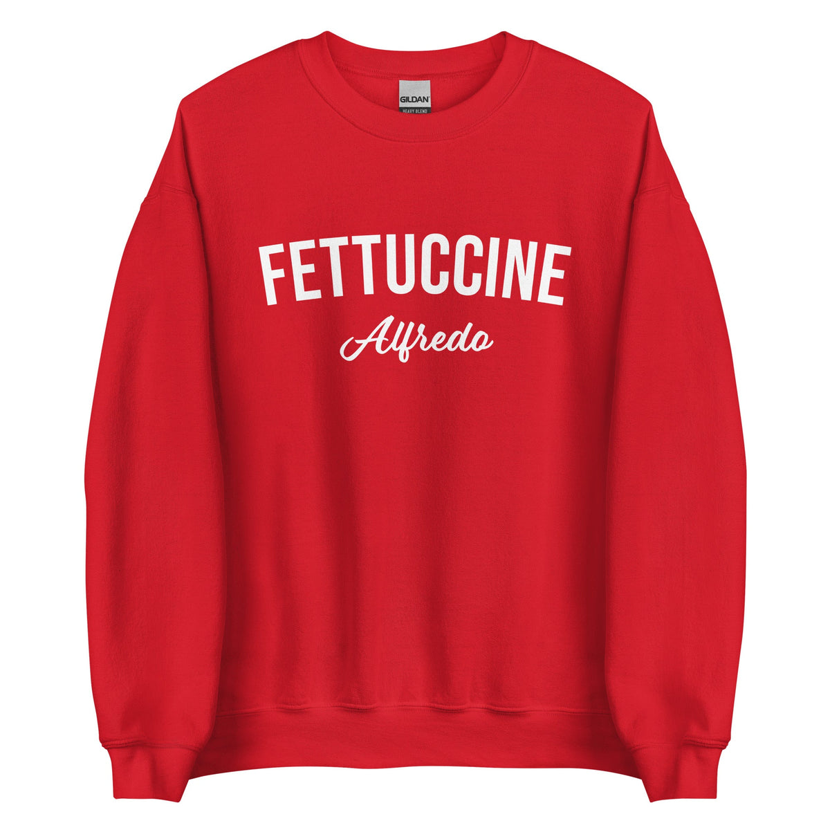 Fettuccine Alfredo Sweatshirt - Varsity Style - ninanush