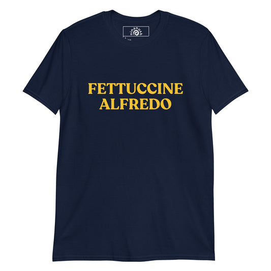 Fettuccine Alfredo T-Shirt Yellow - ninanush