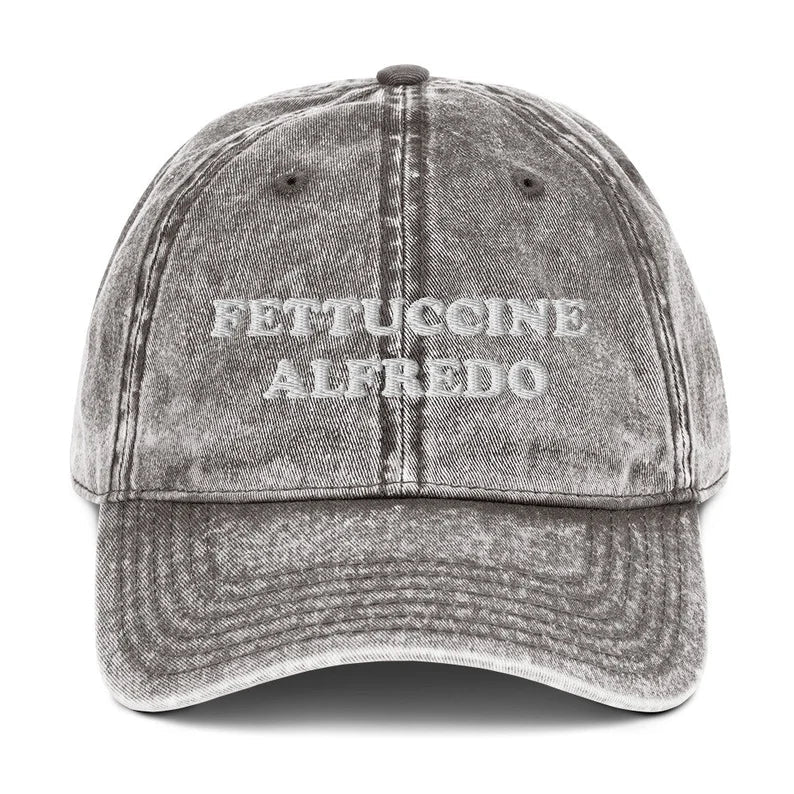 Fettuccine Alfredo Vintage Dad Hat - ninanush