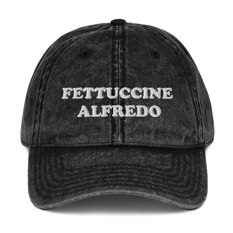 Fettuccine Alfredo Vintage Dad Hat - ninanush
