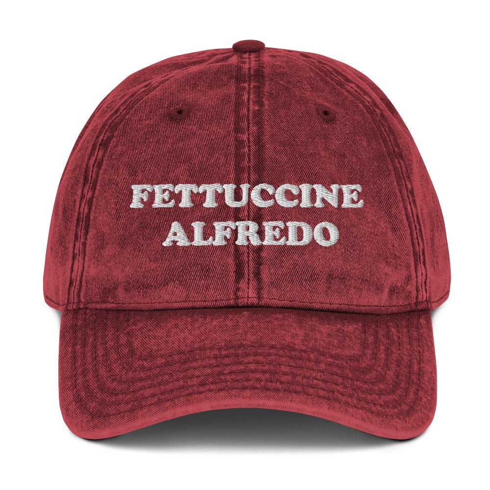 Fettuccine Alfredo Vintage Dad Hat - ninanush
