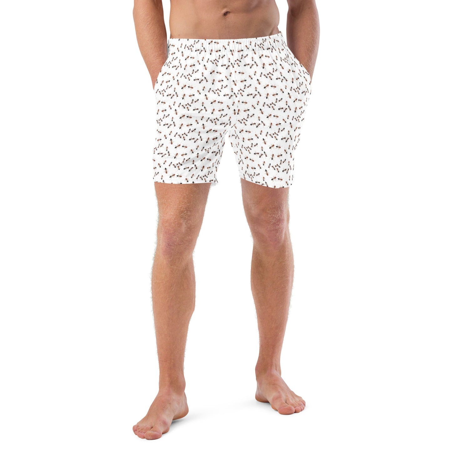 Fire Ants Recycled Swim Trunks - ninanush