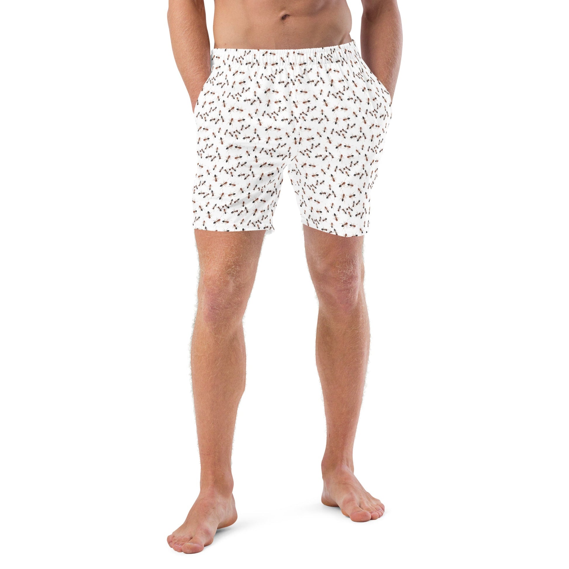 Fire Ants Recycled Swim Trunks - ninanush