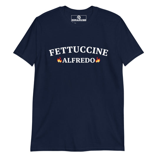 Fire Fettuccine Alfredo T-Shirt - ninanush