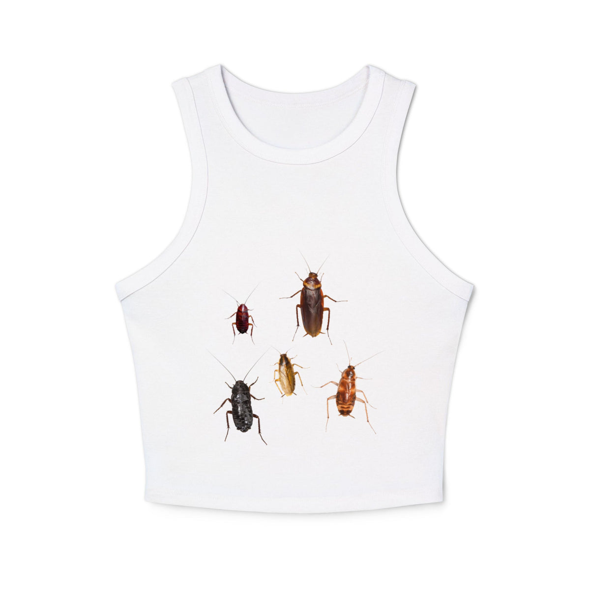 Five Cockroaches Racer Tank Top - ninanush