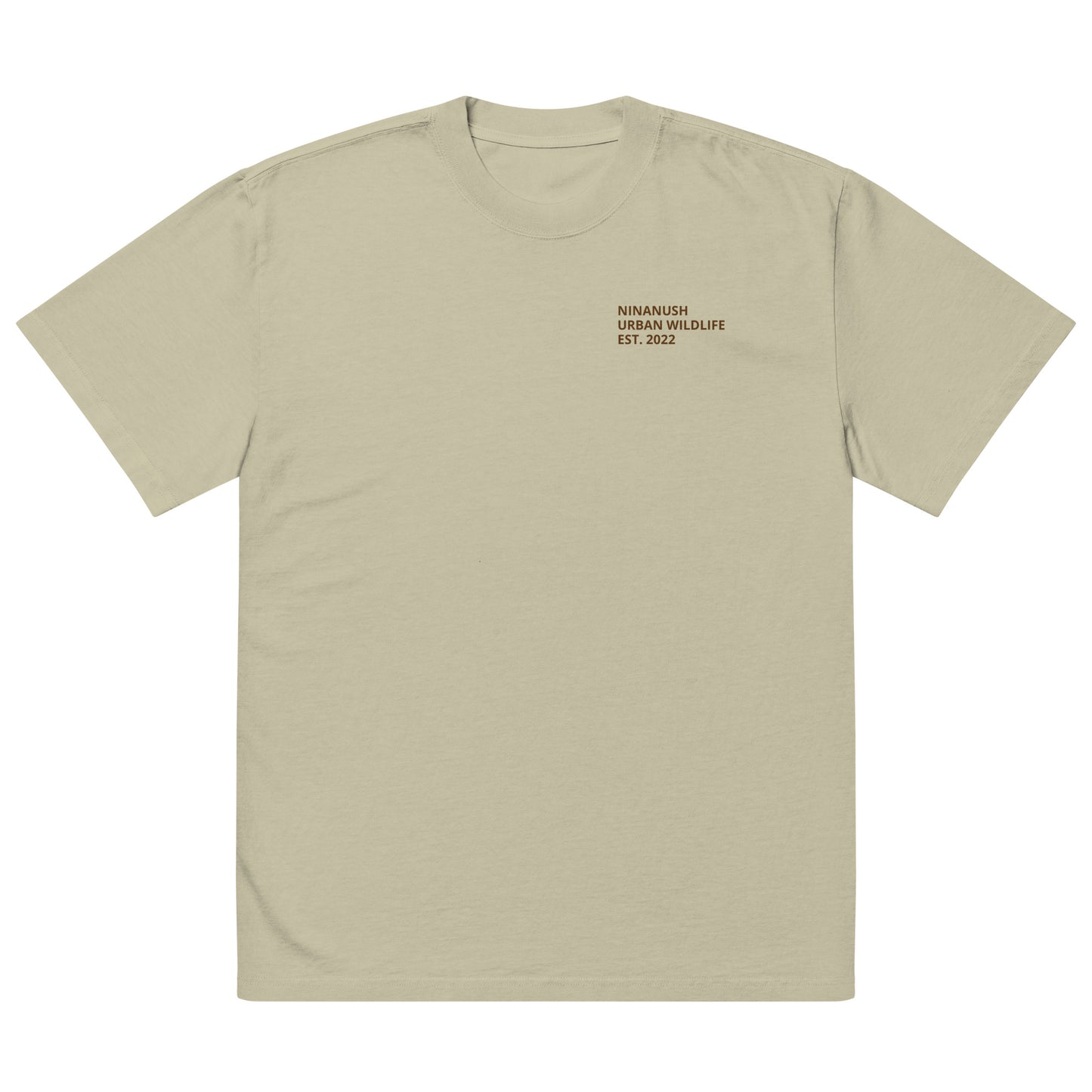 Front of our urban wildlife cockroach graphic tee
