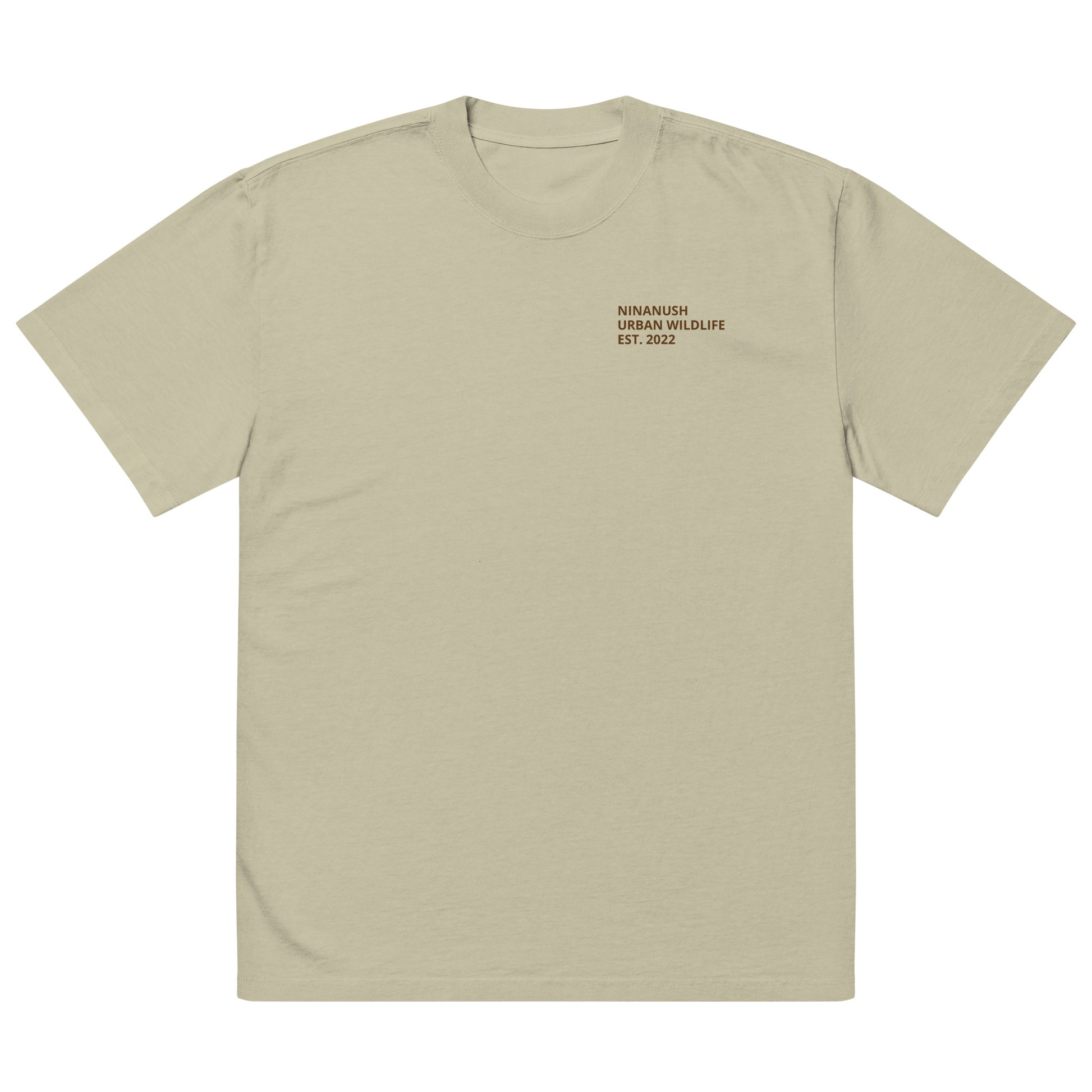 Front of our urban wildlife cockroach graphic tee