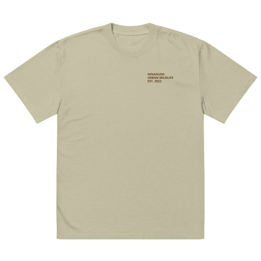 Front of our urban wildlife cockroach graphic tee