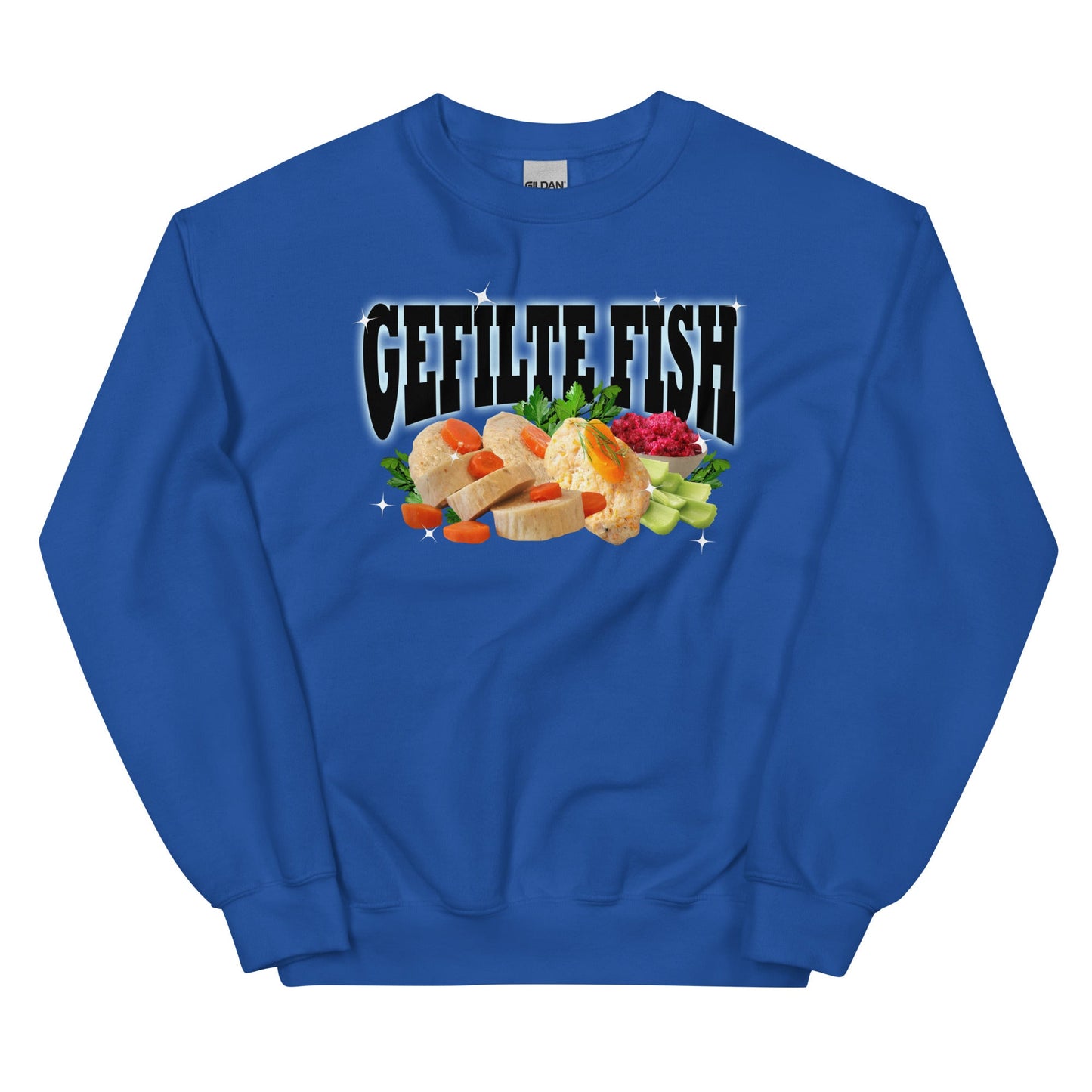 Funky Gefilte Fish Sweatshirt - ninanush