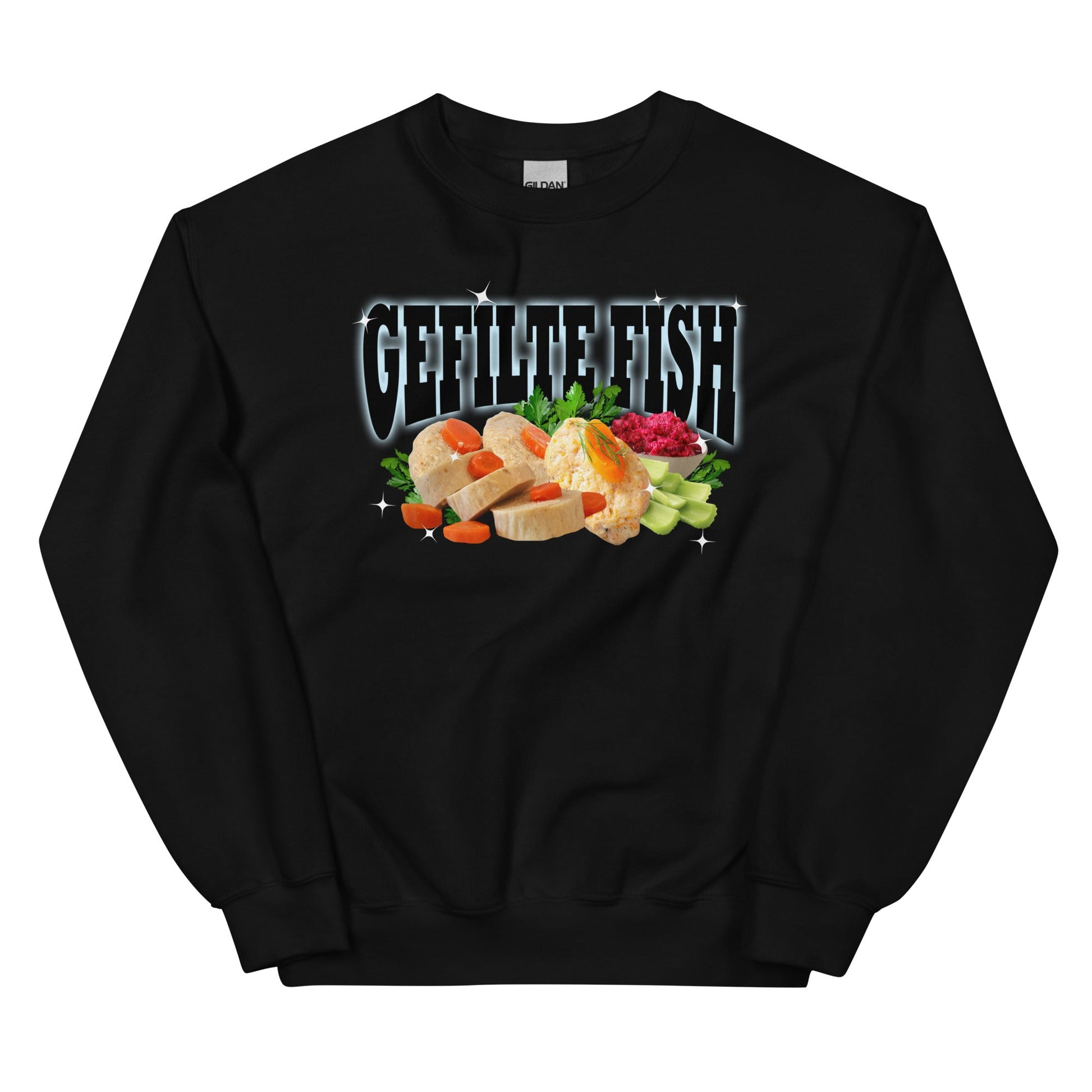 Funky Gefilte Fish Sweatshirt - ninanush