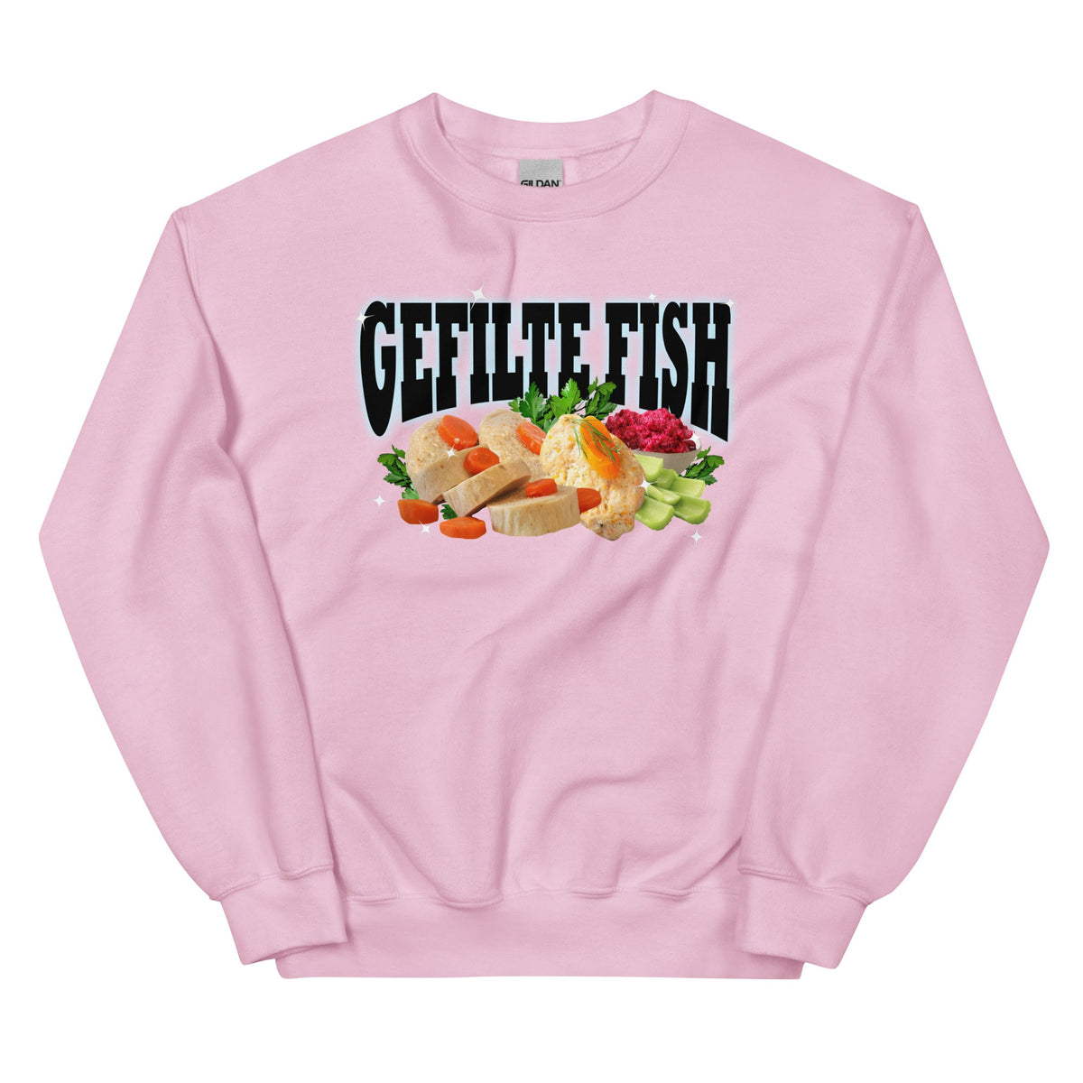 Funky Gefilte Fish Sweatshirt - ninanush