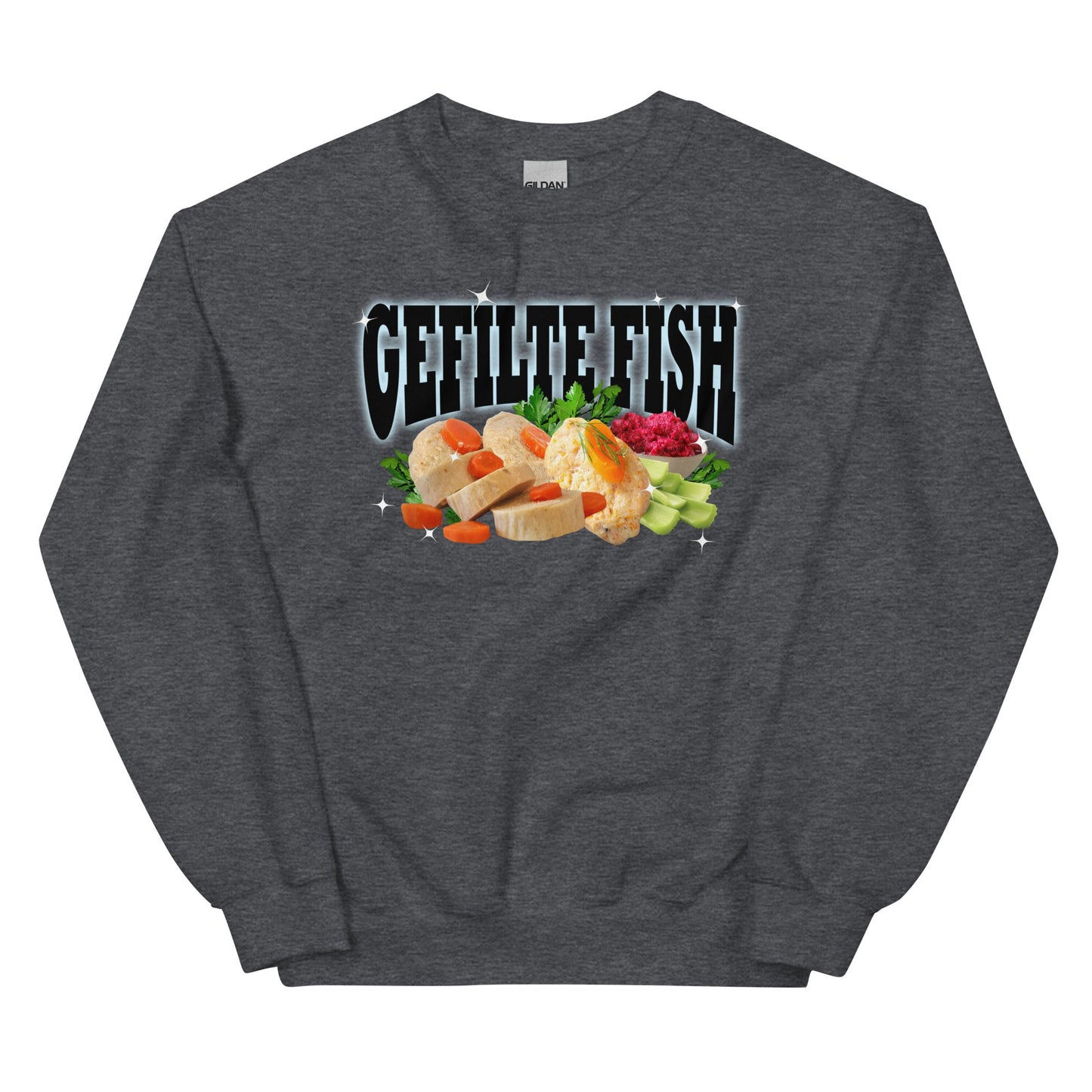 Funky Gefilte Fish Sweatshirt - ninanush