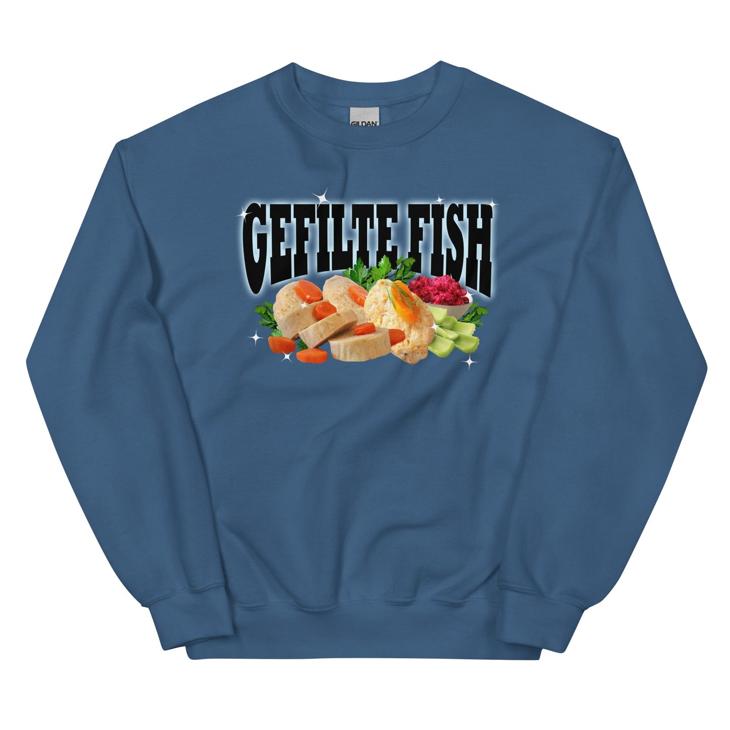 Funky Gefilte Fish Sweatshirt - ninanush