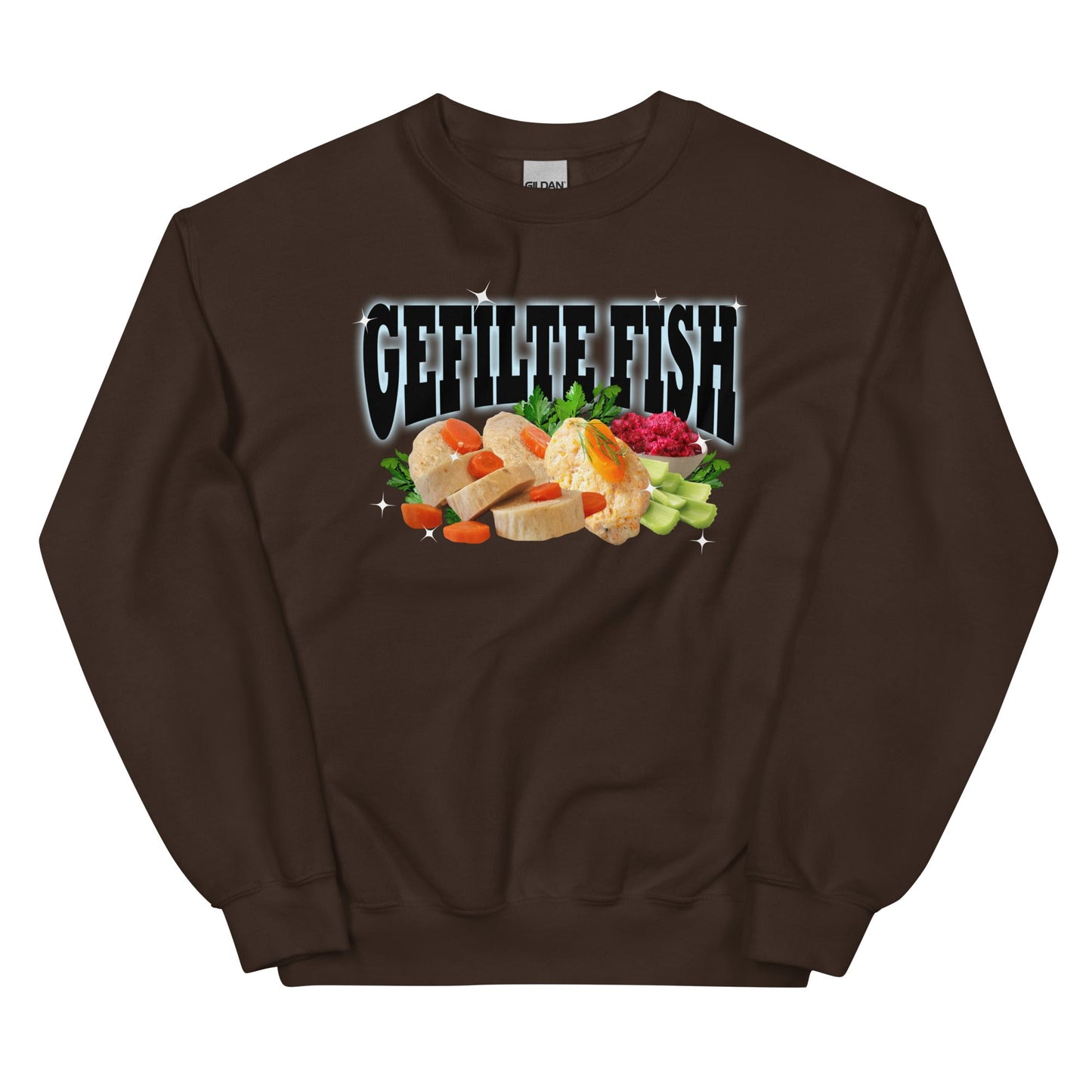 Funky Gefilte Fish Sweatshirt - ninanush