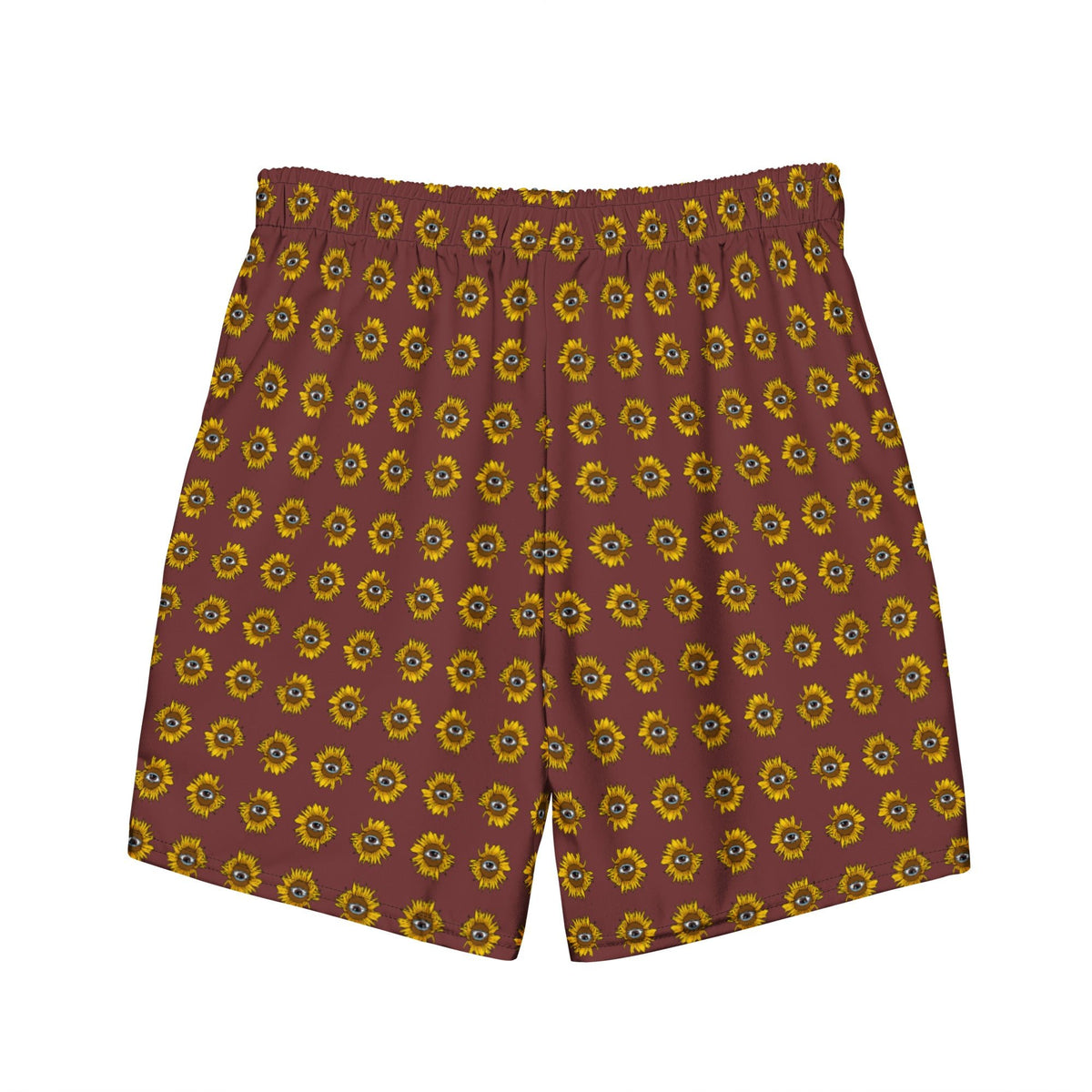 Funky Sunflower Recycled Swim Trunks - ninanush