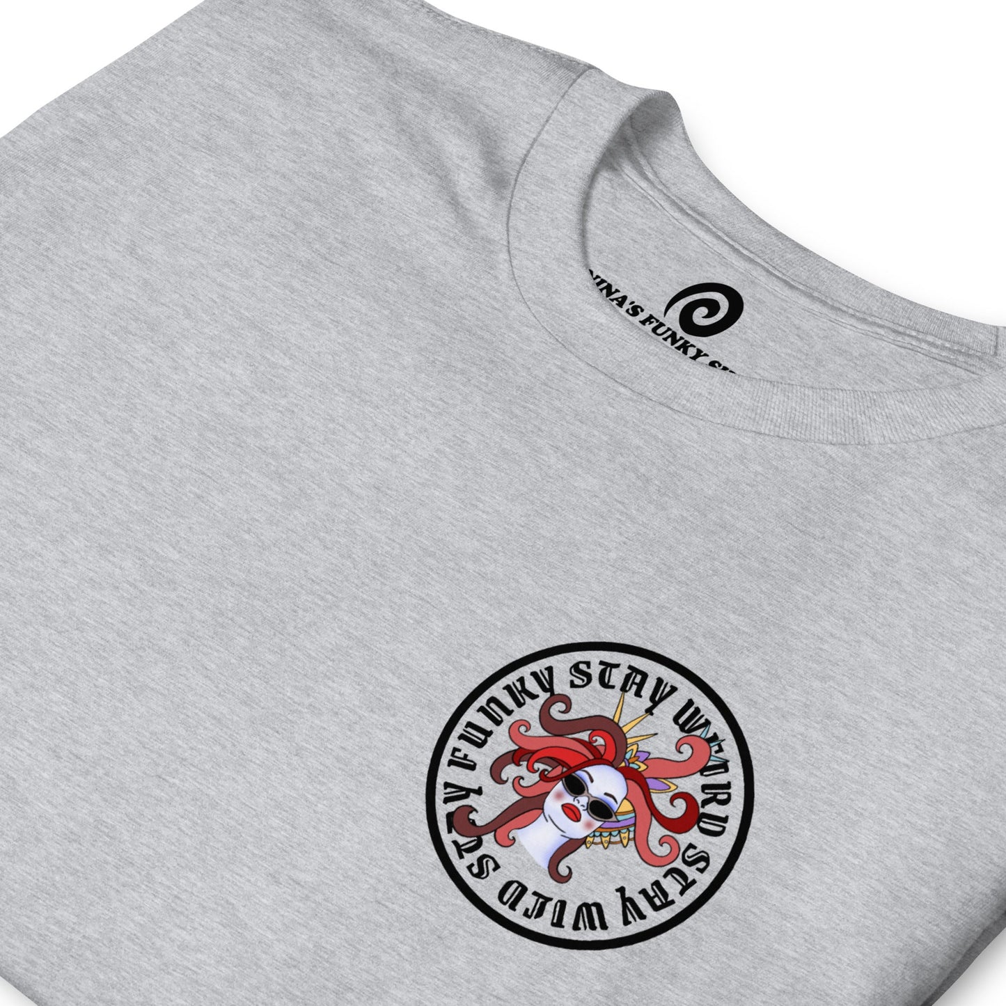Funky Weird Wild Face T-Shirt - ninanush