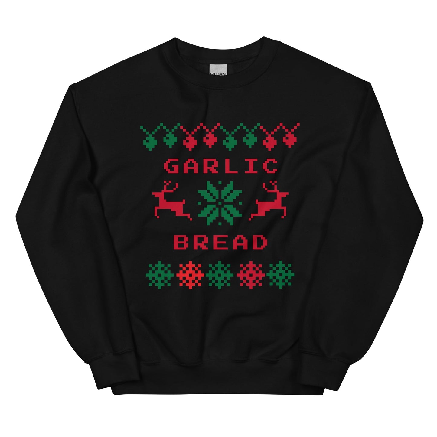 Garlic Bread Christmas Sweatshirt - ninanush
