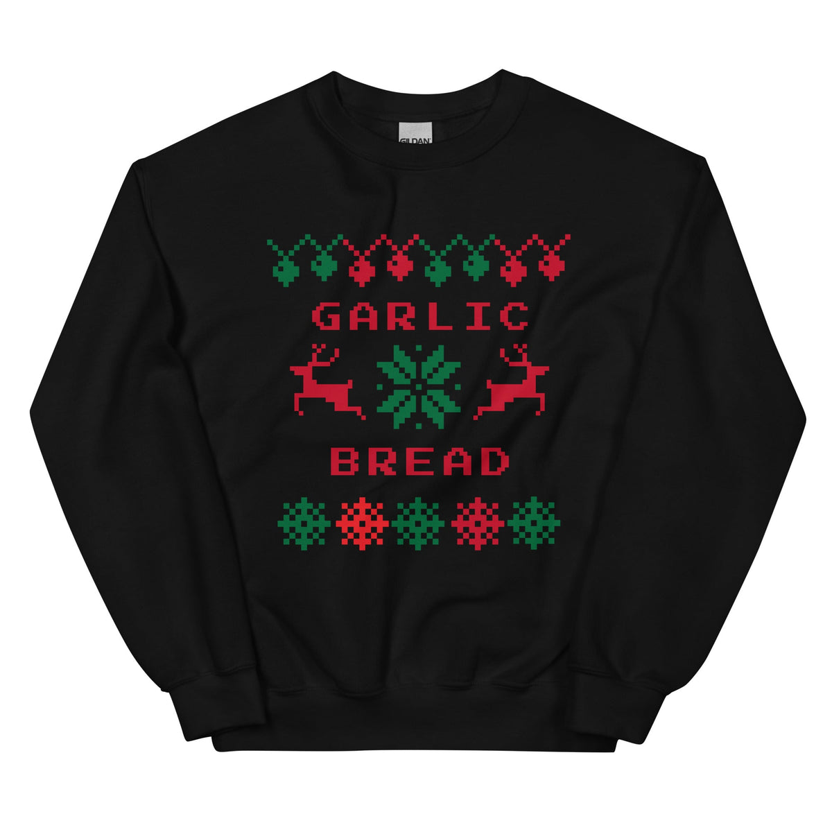 Garlic Bread Christmas Sweatshirt - ninanush