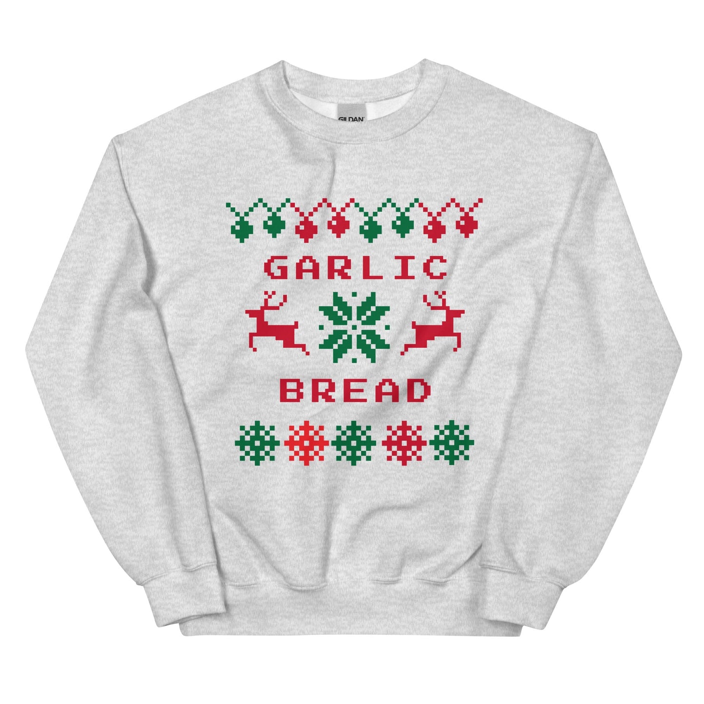 Garlic Bread Christmas Sweatshirt - ninanush