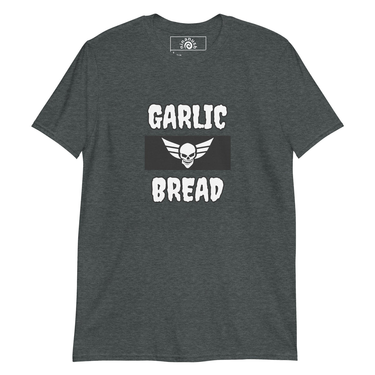 Garlic Bread Skull T-Shirt - ninanush