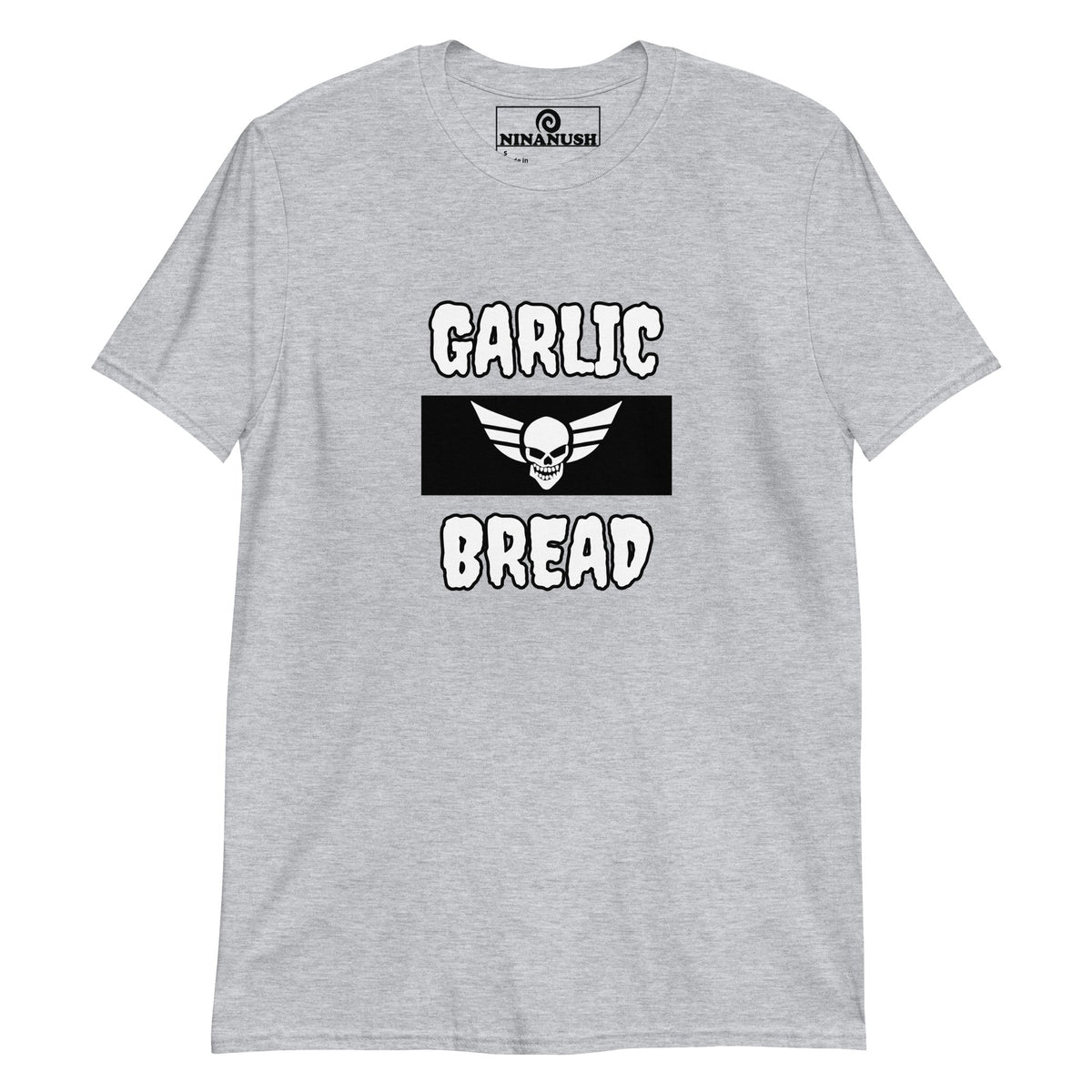Garlic Bread Skull T-Shirt - ninanush