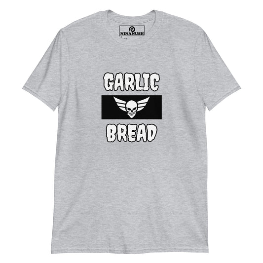 Garlic Bread Skull T-Shirt - ninanush
