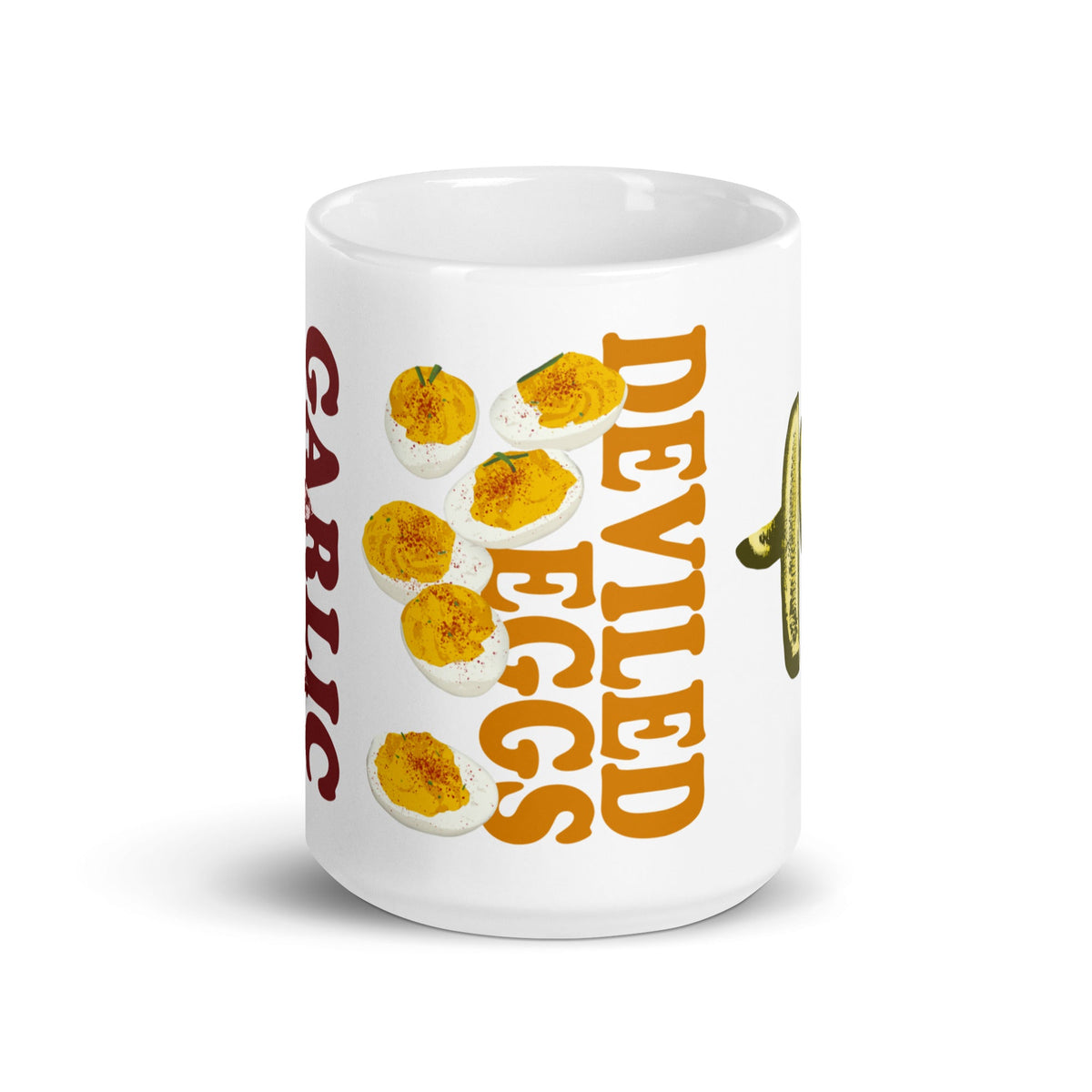 Garlic Deviled Eggs Pickles Mug - ninanush