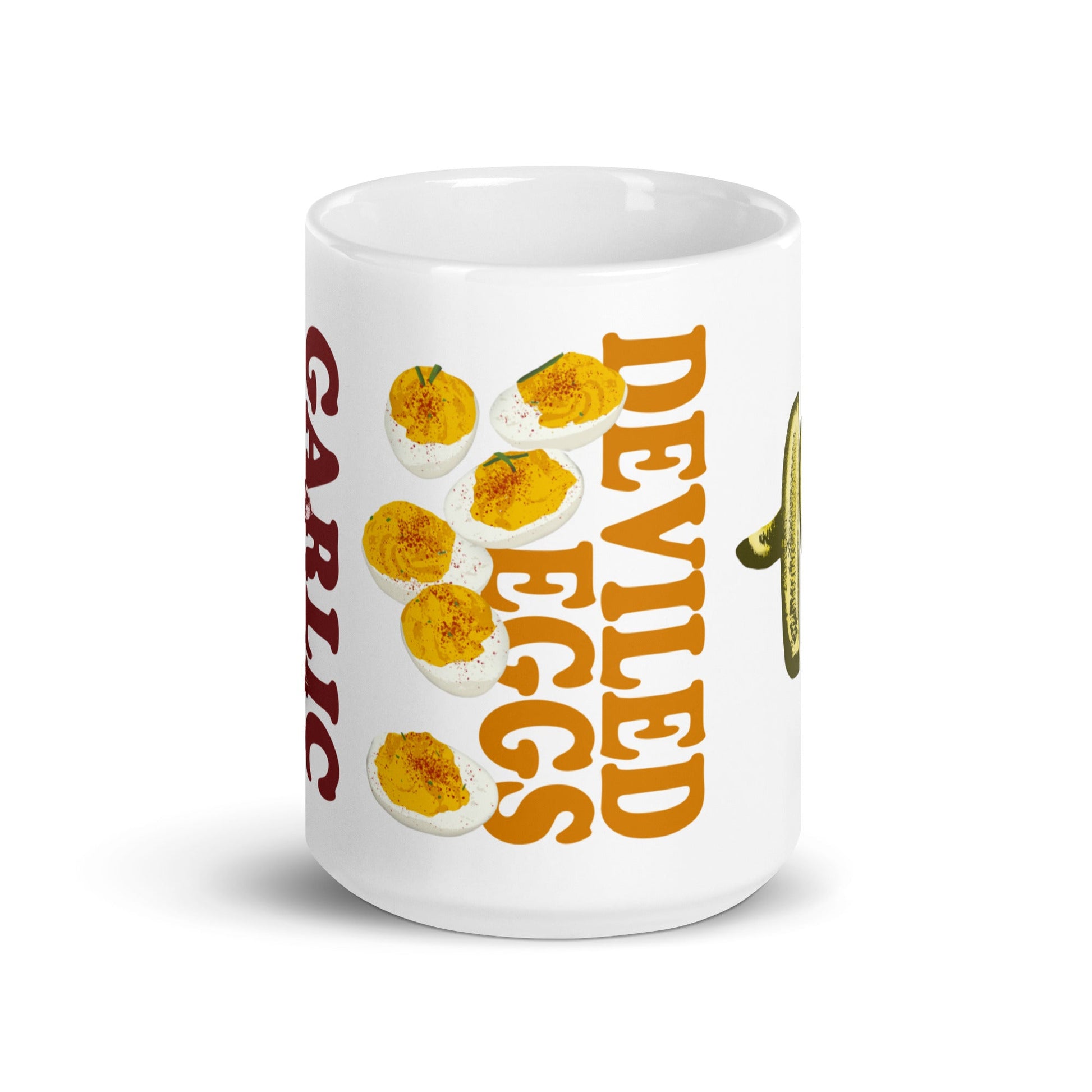 Garlic Deviled Eggs Pickles Mug - ninanush