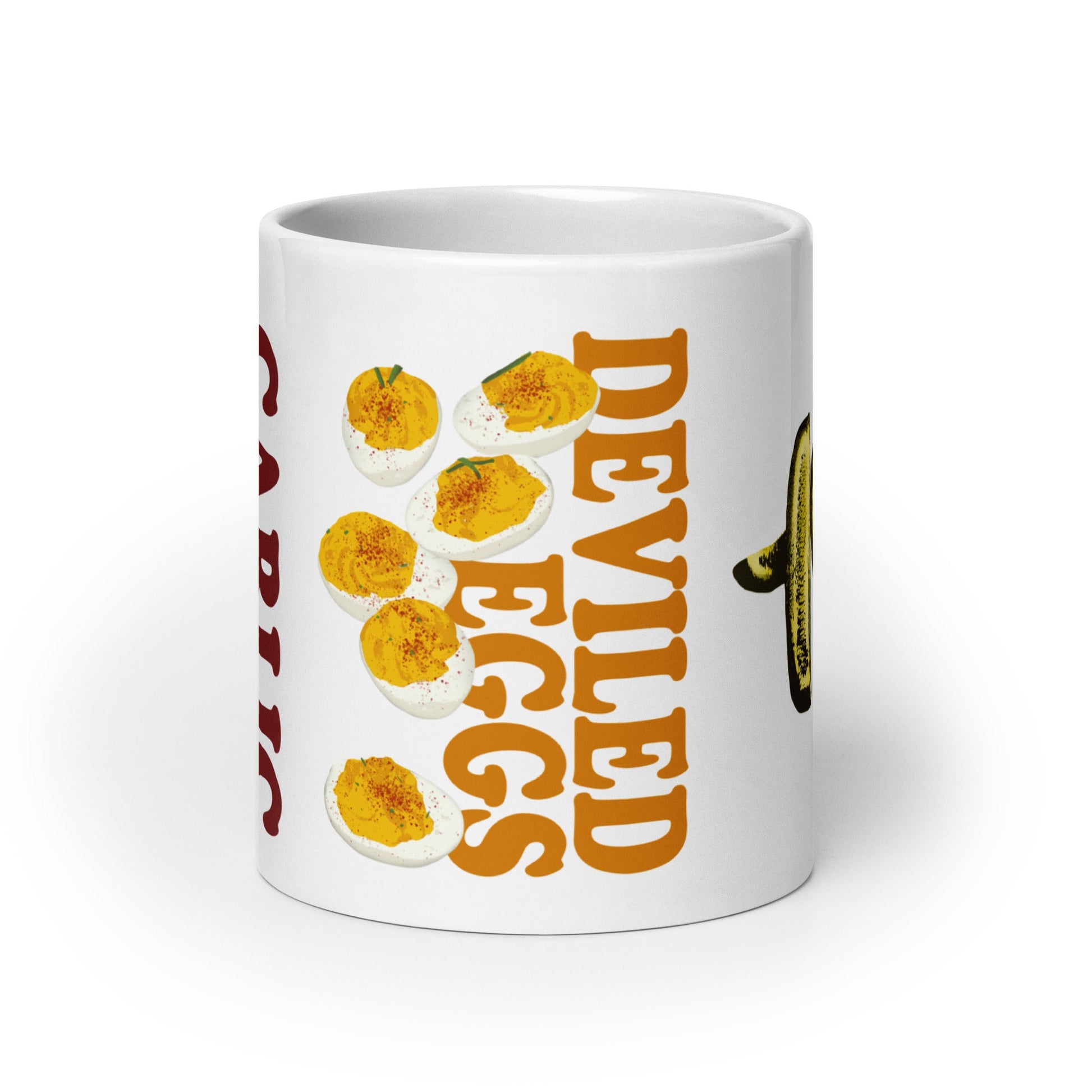Garlic Deviled Eggs Pickles Mug - ninanush