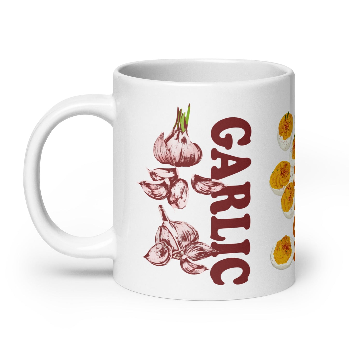 Garlic Deviled Eggs Pickles Mug - ninanush