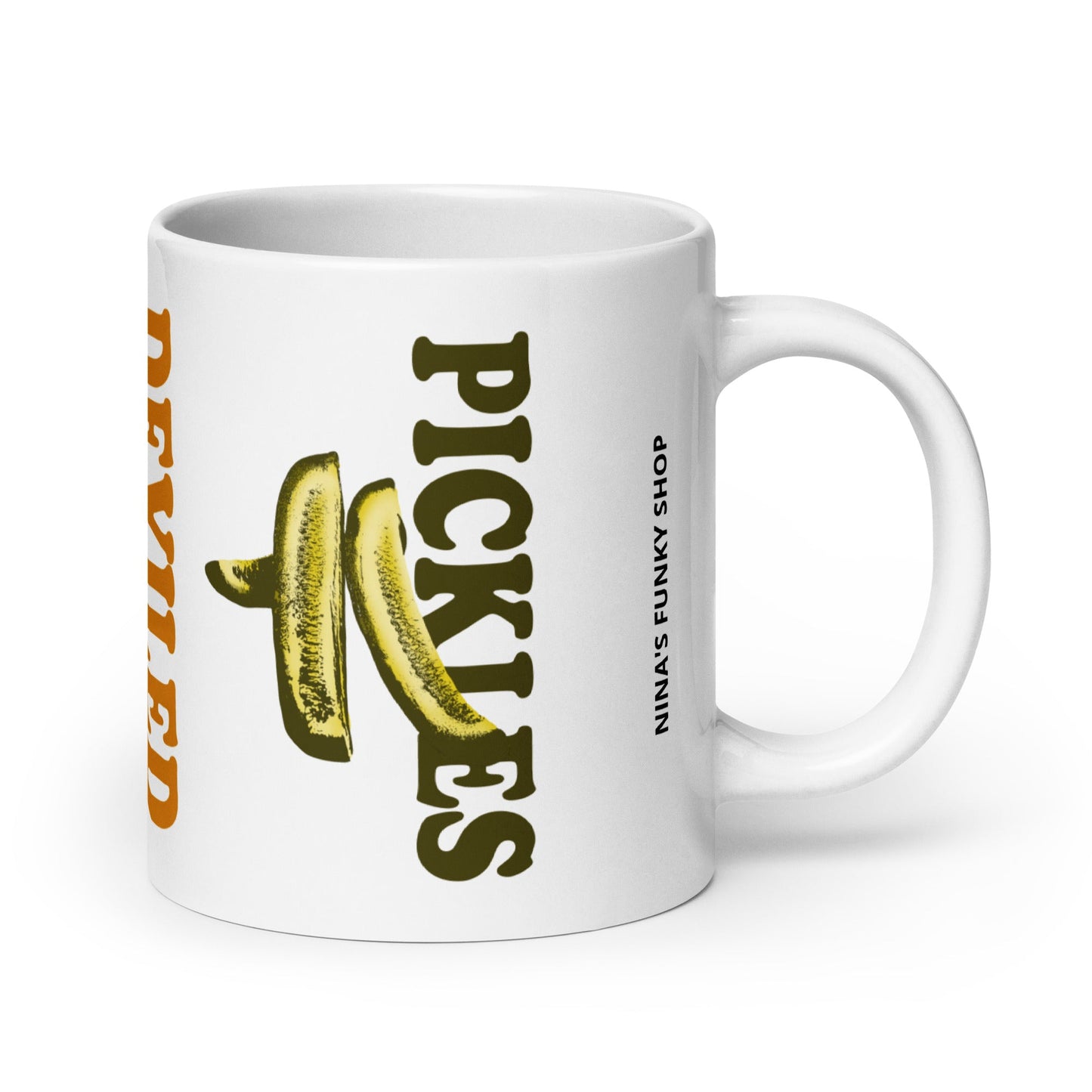 Garlic Deviled Eggs Pickles Mug - ninanush