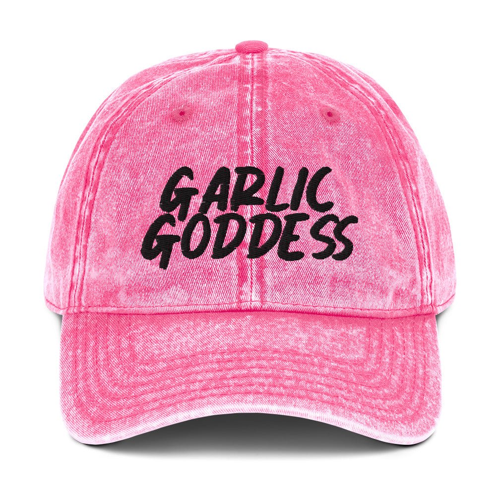 Garlic Goddess Vintage Dad Hat - ninanush