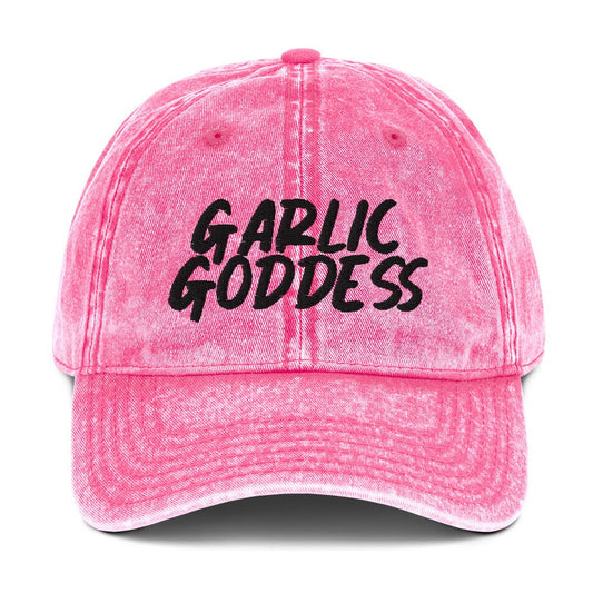 Garlic Goddess Vintage Dad Hat - ninanush