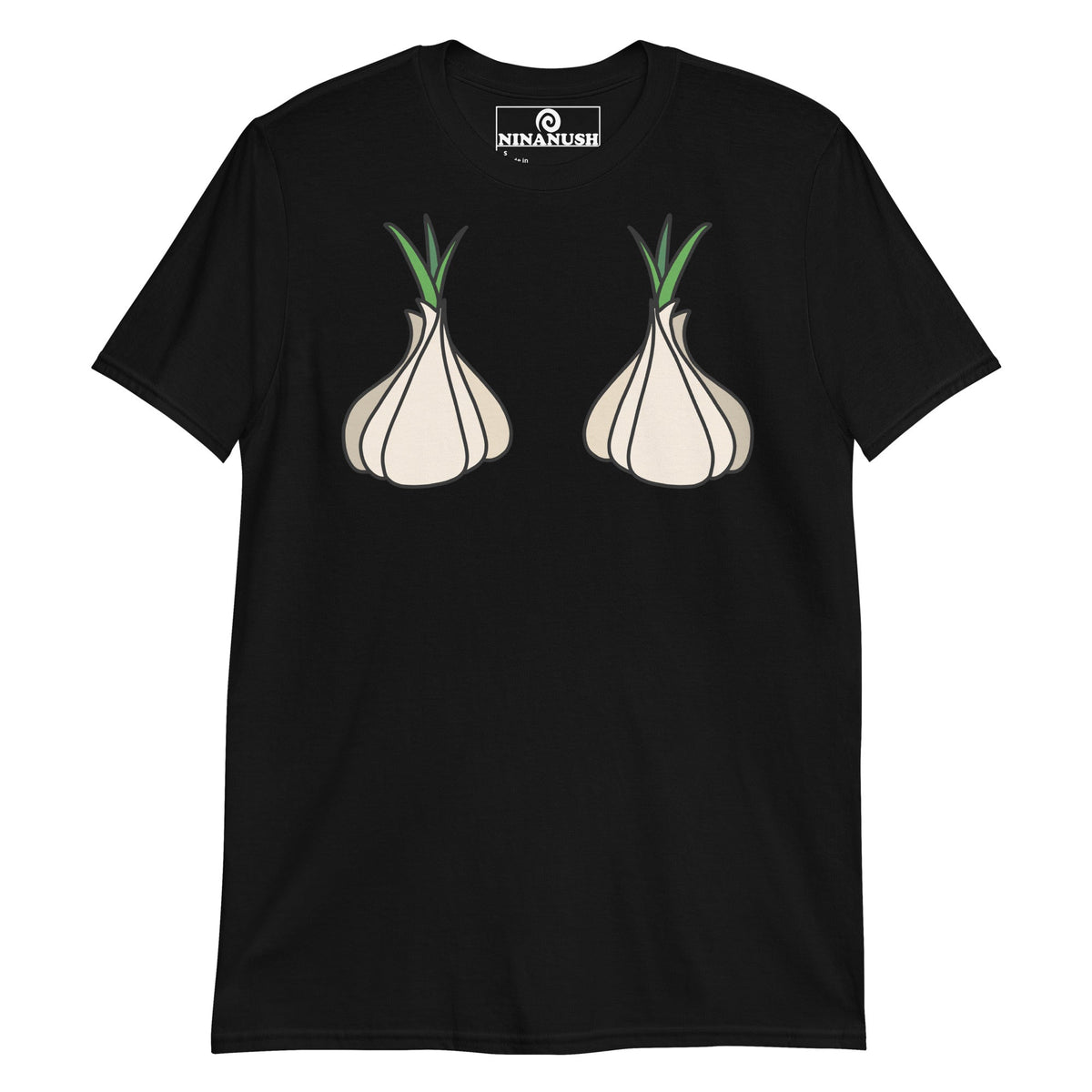 Garlic Head Boobs T-Shirt - ninanush