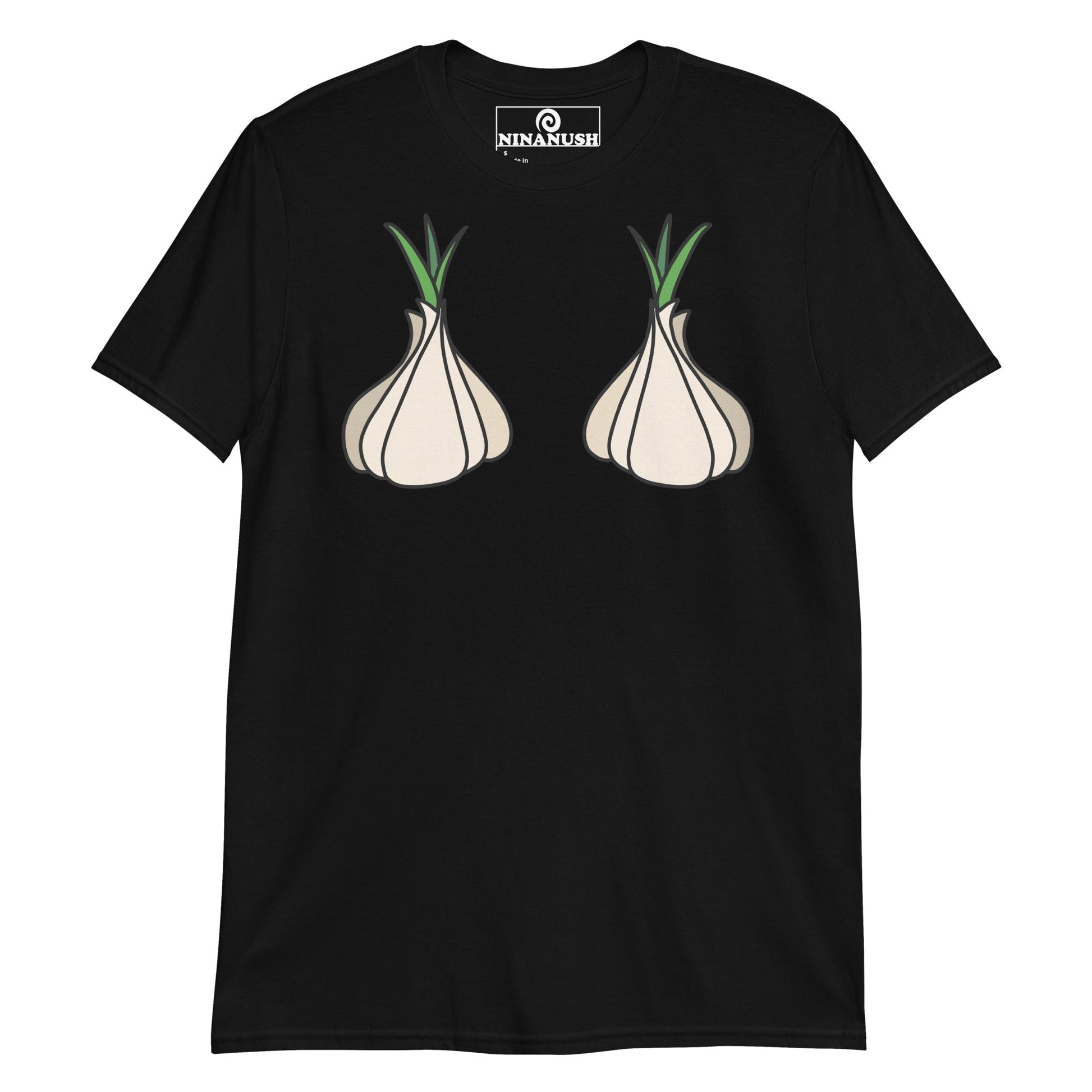 Garlic Head Boobs T-Shirt - ninanush