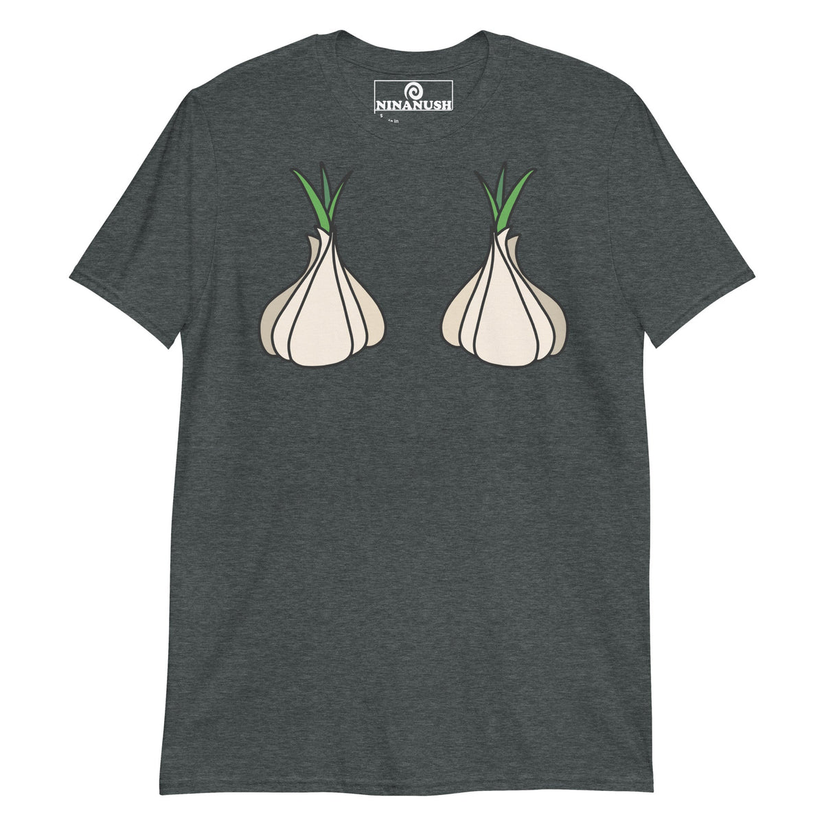 Garlic Head Boobs T-Shirt - ninanush