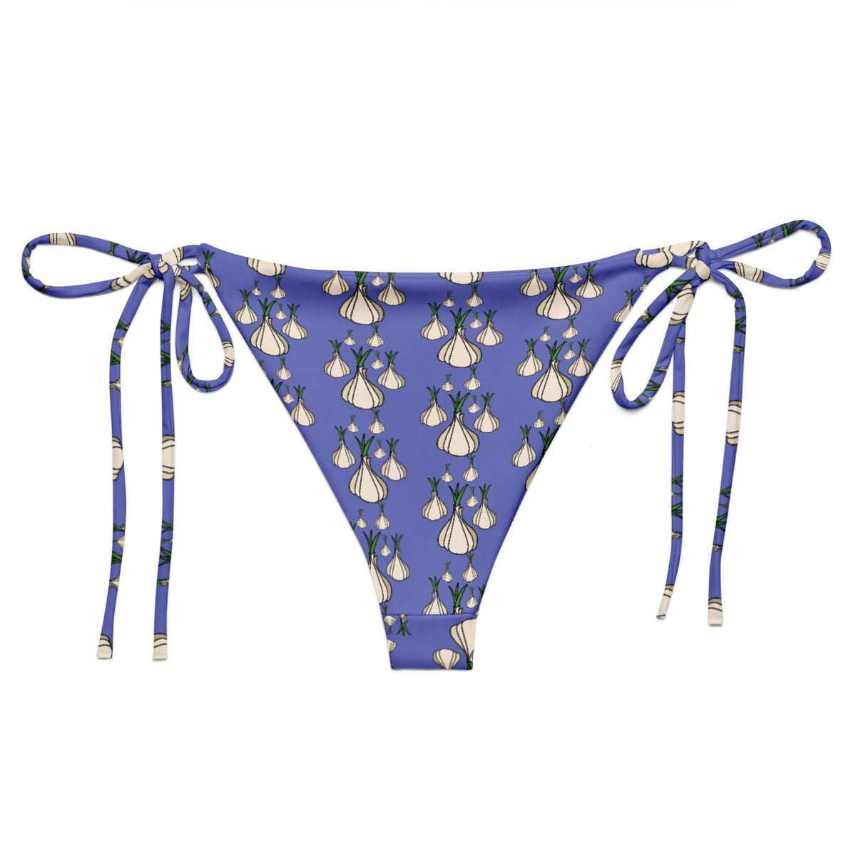 Garlic Heads Recycled Bikini Bottom - ninanush