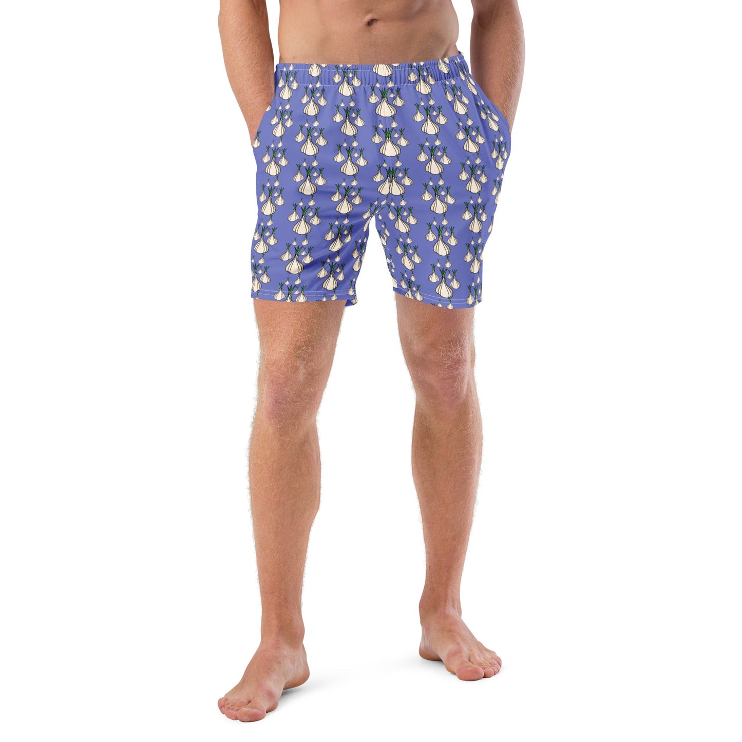 Garlic Heads Recycled Swim Trunks - ninanush