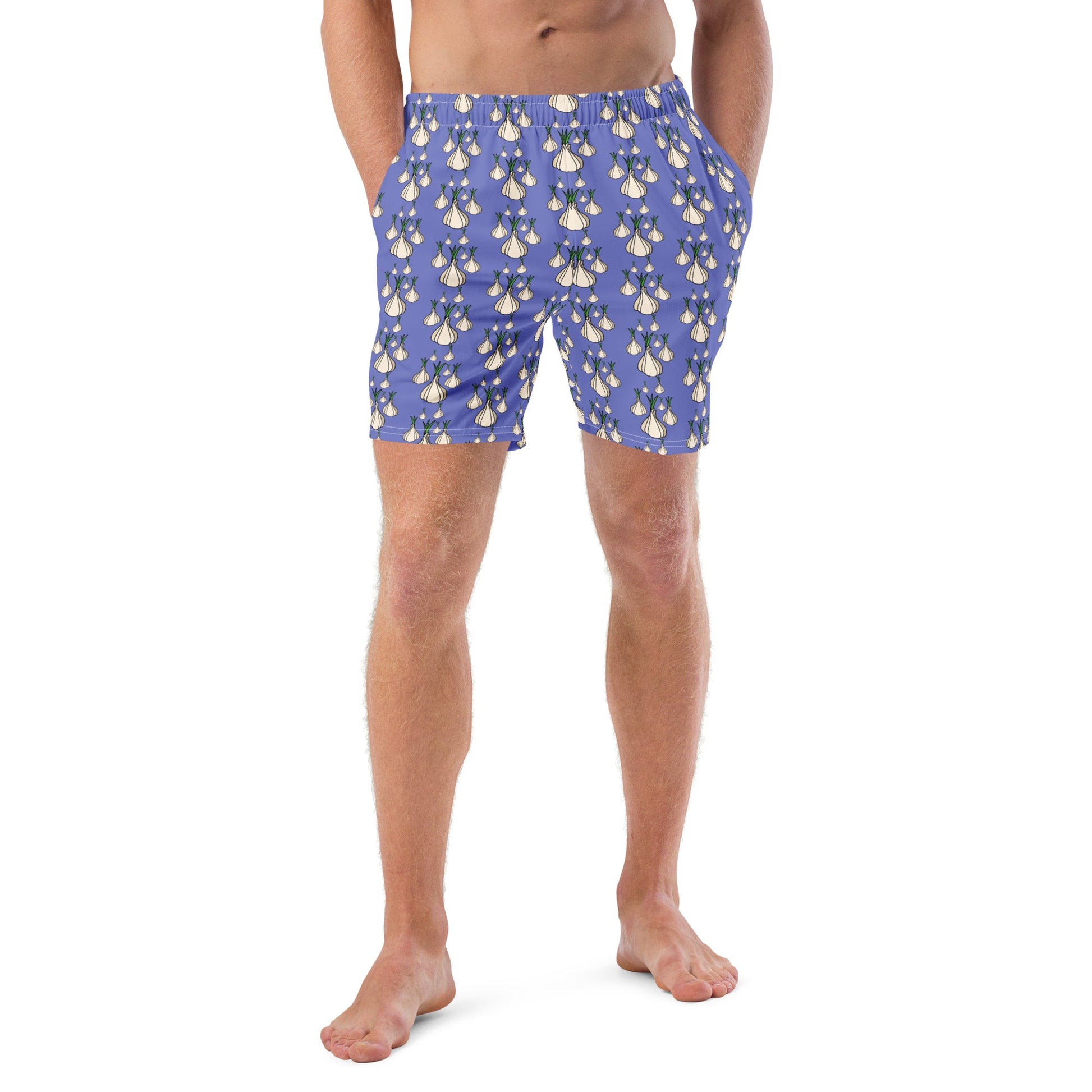 Garlic Heads Recycled Swim Trunks - ninanush
