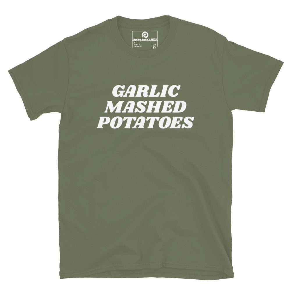 Garlic Mashed Potatoes T-Shirt - Bold - ninanush