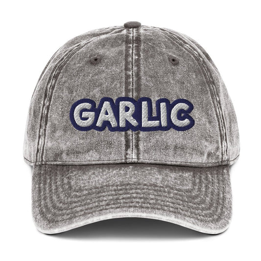 Garlic Vintage Dad Hat - ninanush
