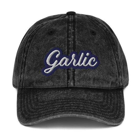 Garlic Vintage Dad Hat - ninanush