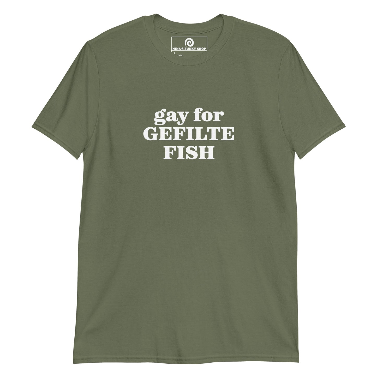 Gay For Gefilte Fish T-Shirt - ninanush