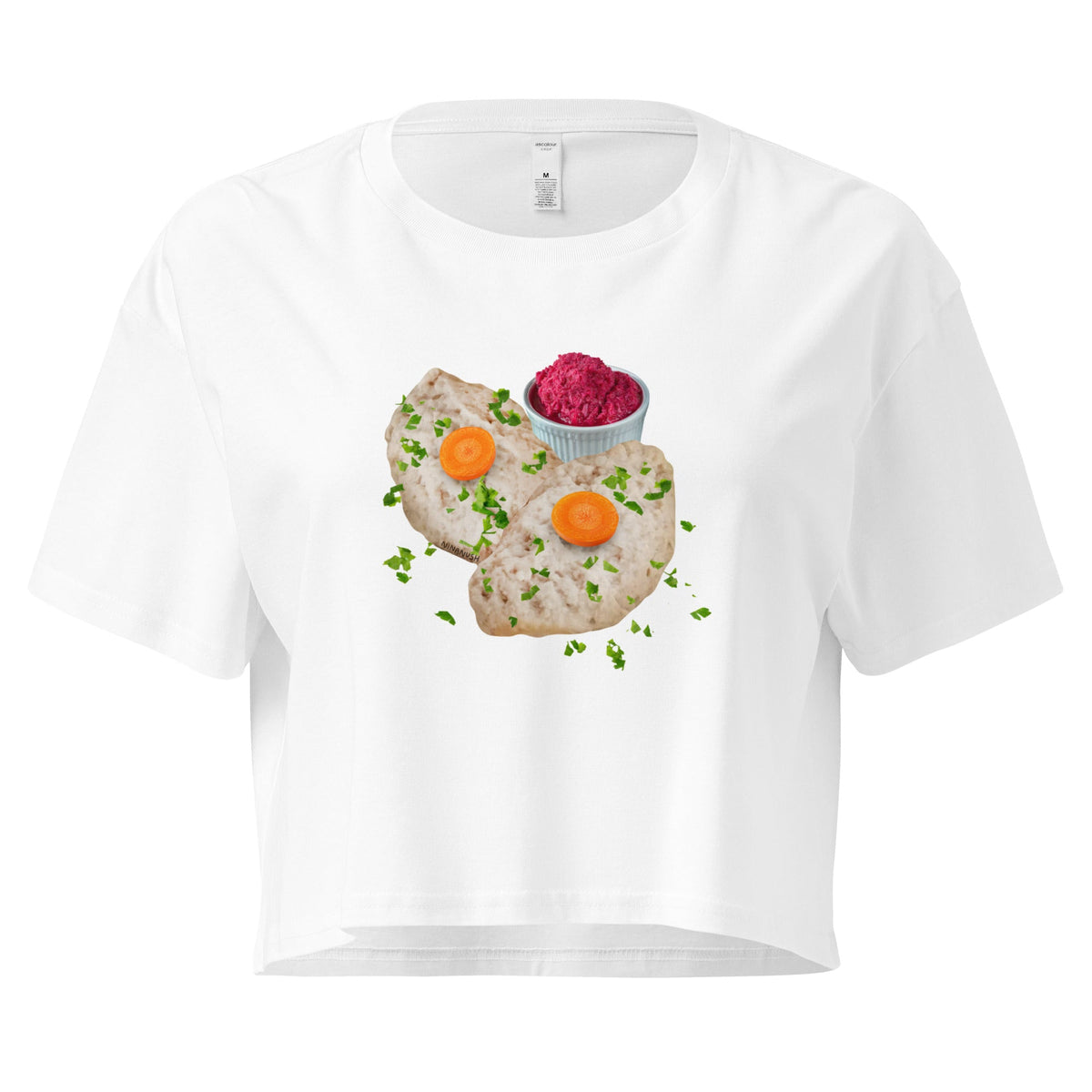 Gefilte Fish Crop Tee - ninanush